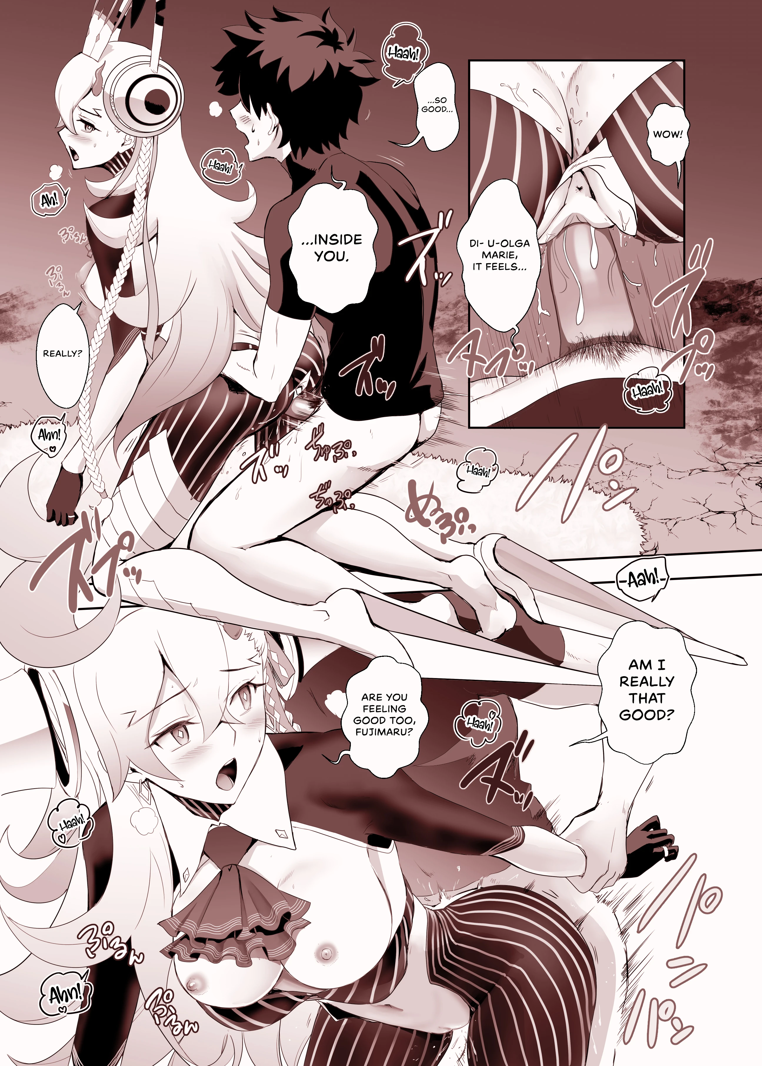 Lovely U porn comic picture 19