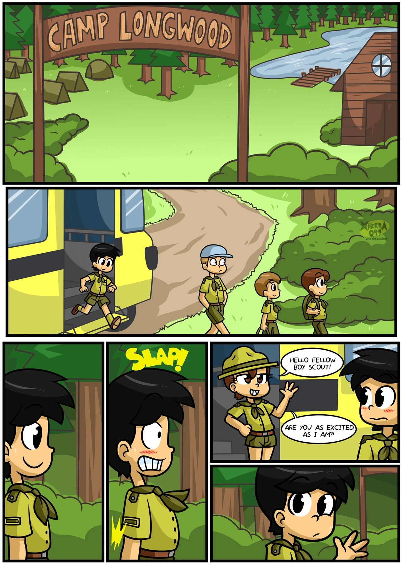 Lovin'Sis - Camp Longwood porn comic picture 2
