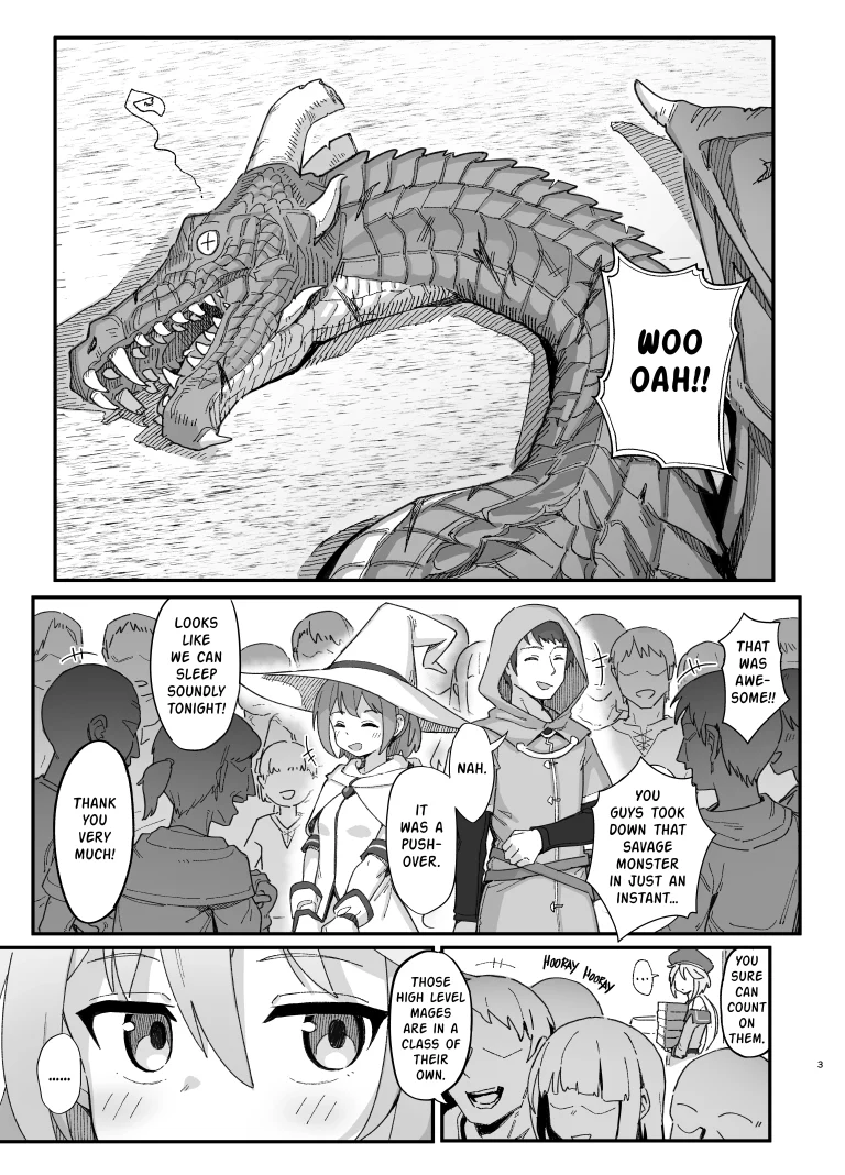 Low Level Mage Corrupted by a Lewd Crest porn comic picture 1