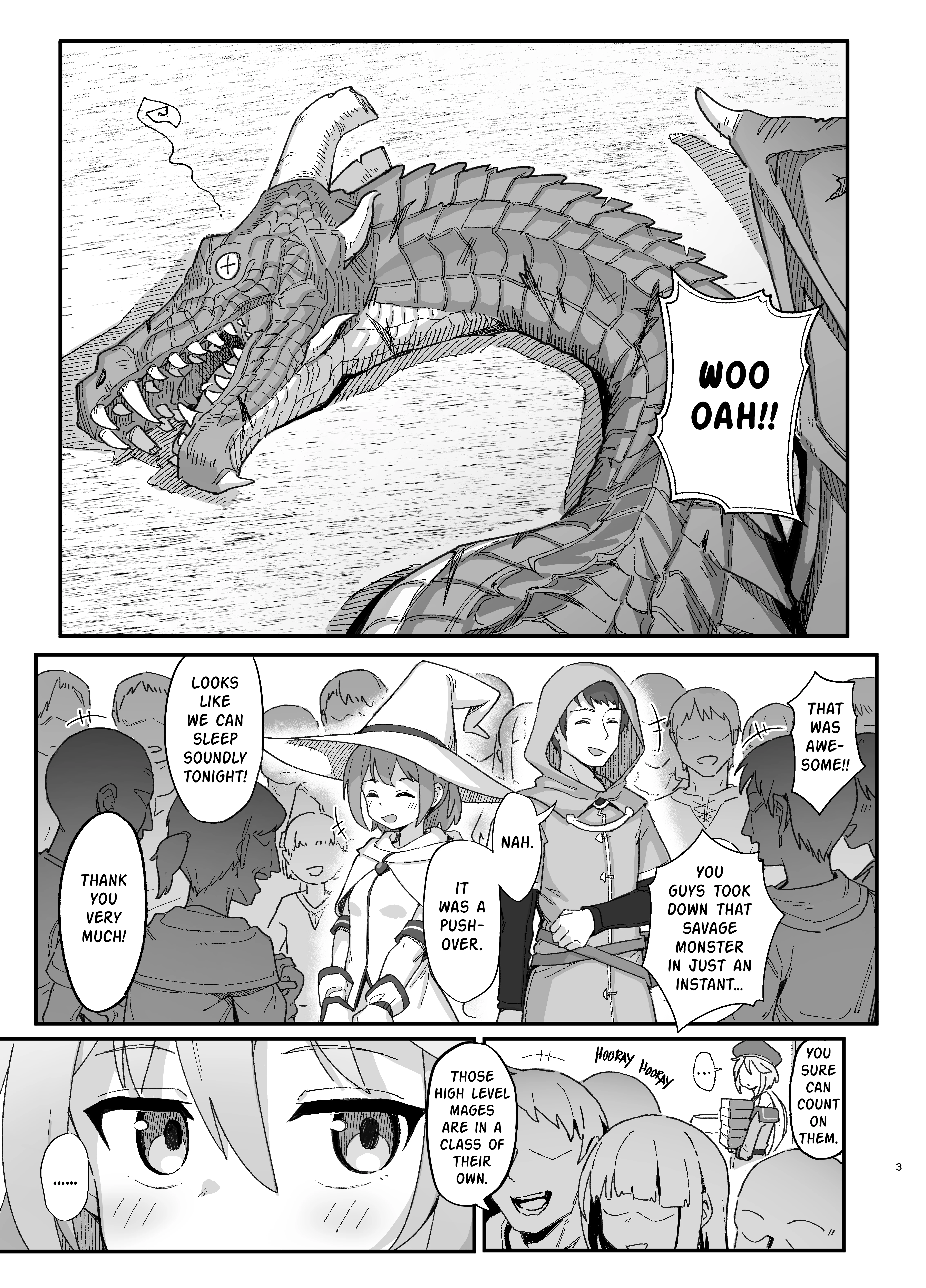Low Level Mage Corrupted by a Lewd Crest porn comic picture 1