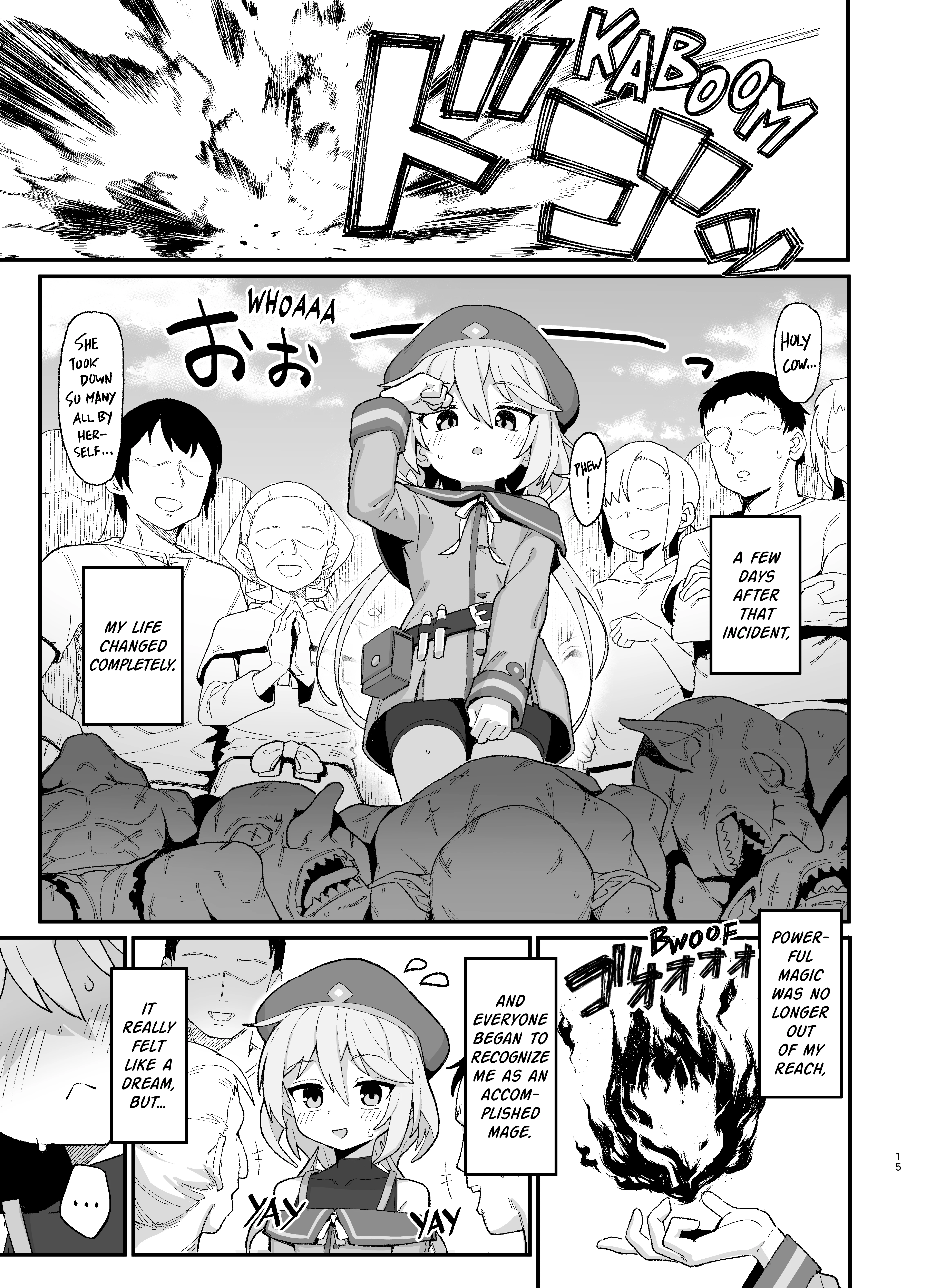 Low Level Mage Corrupted by a Lewd Crest porn comic picture 13