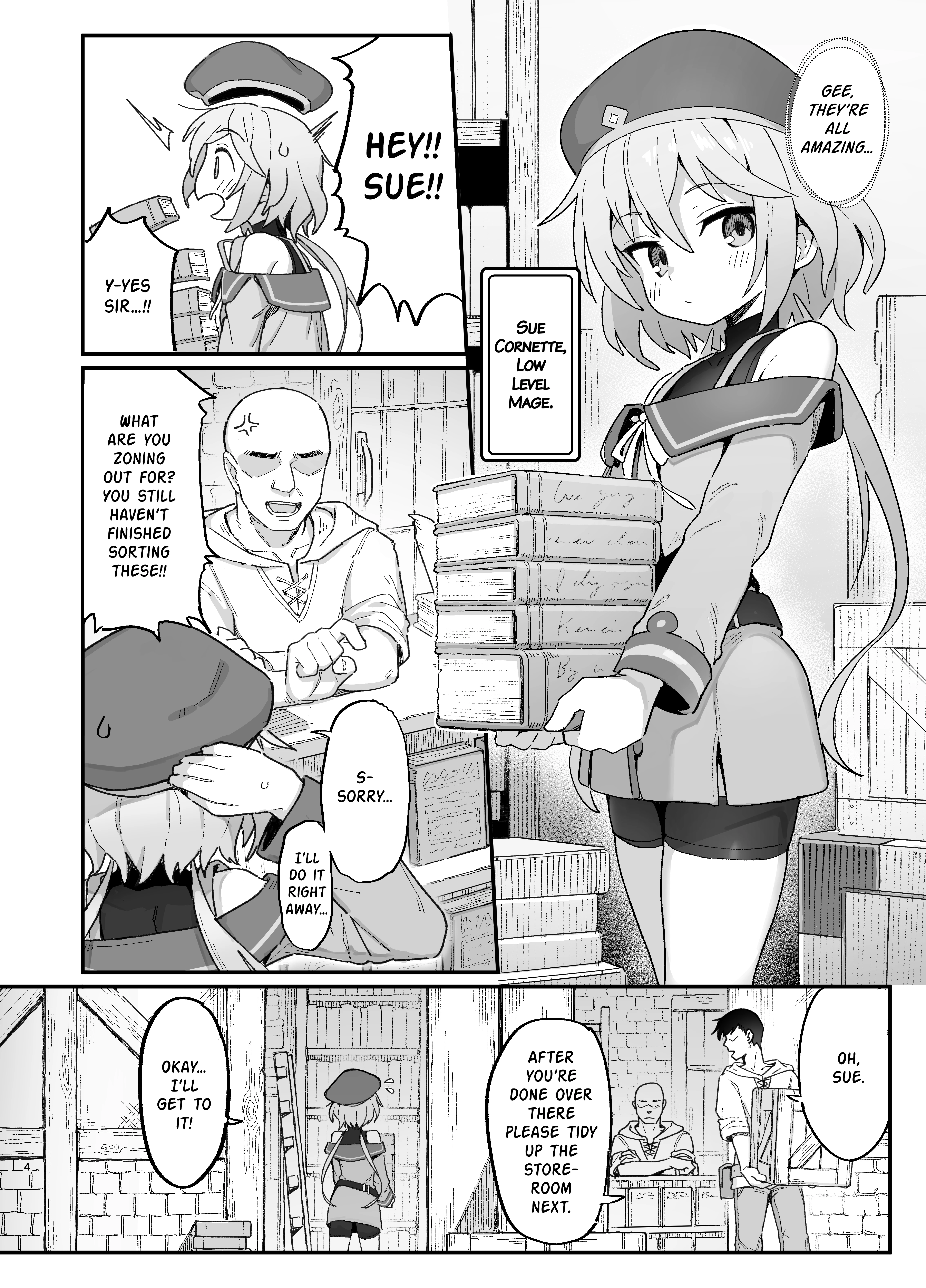 Low Level Mage Corrupted by a Lewd Crest porn comic picture 2