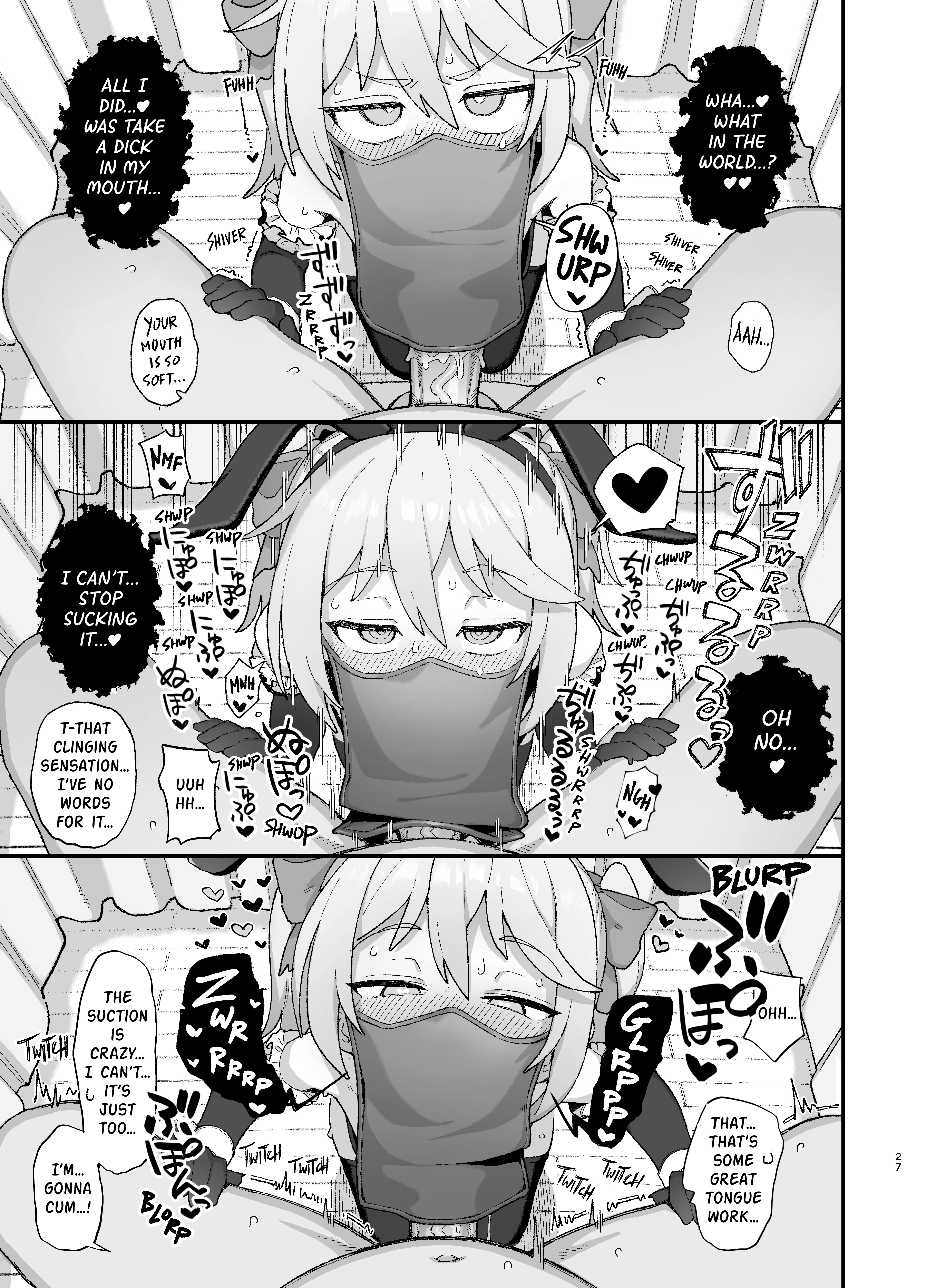 Low Level Mage Corrupted by a Lewd Crest porn comic picture 25