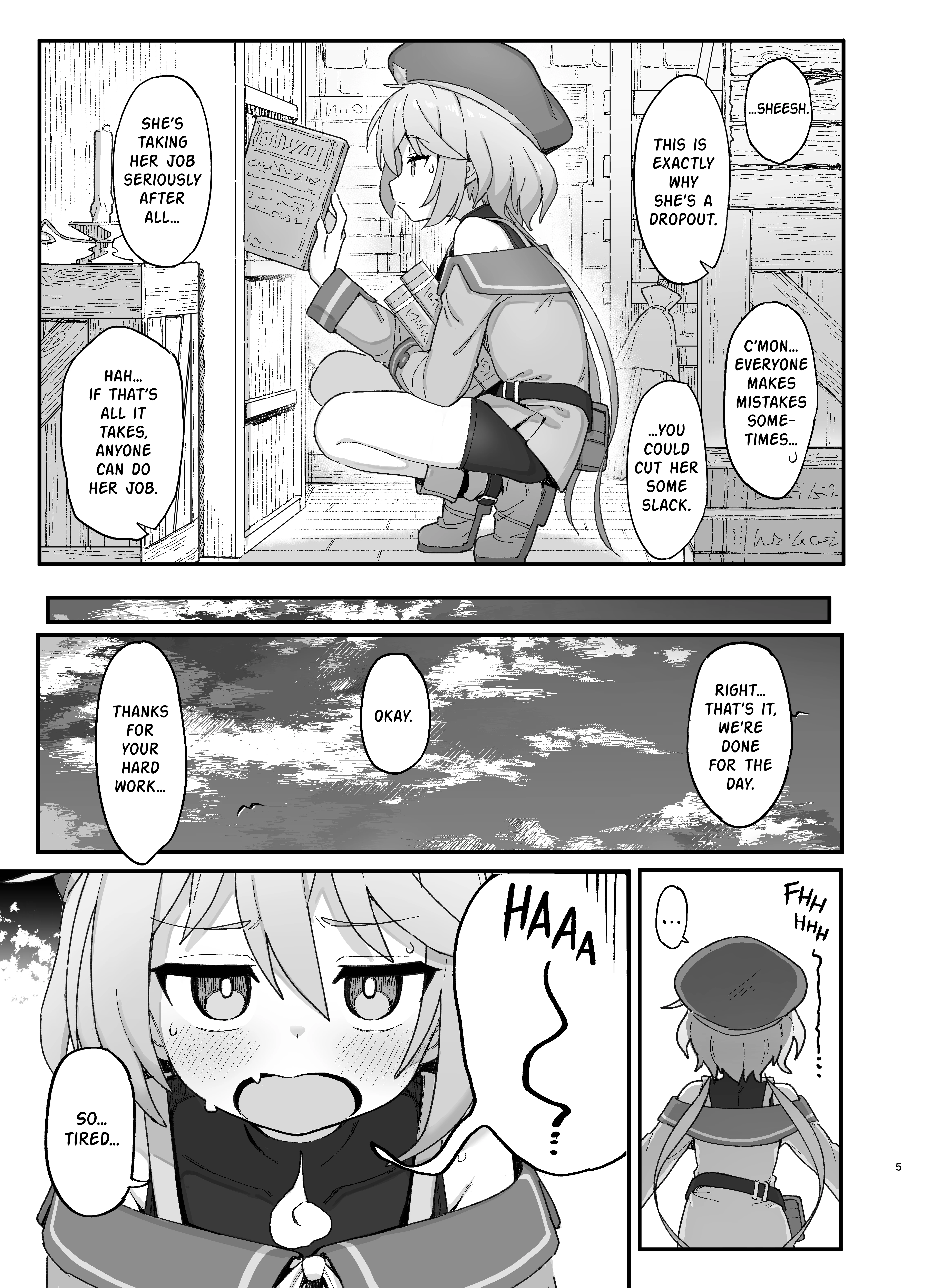 Low Level Mage Corrupted by a Lewd Crest porn comic picture 3