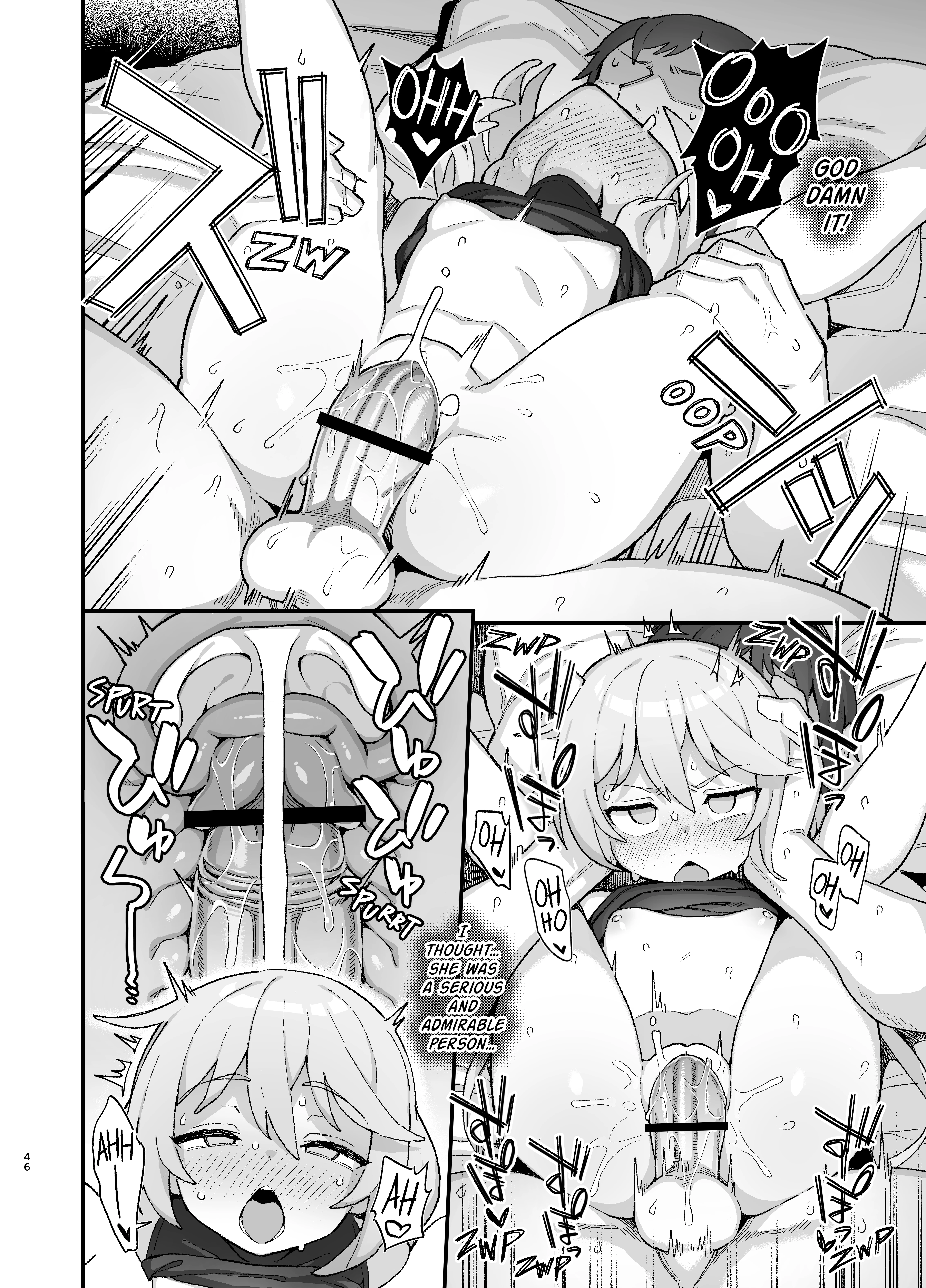 Low Level Mage Corrupted by a Lewd Crest porn comic picture 44
