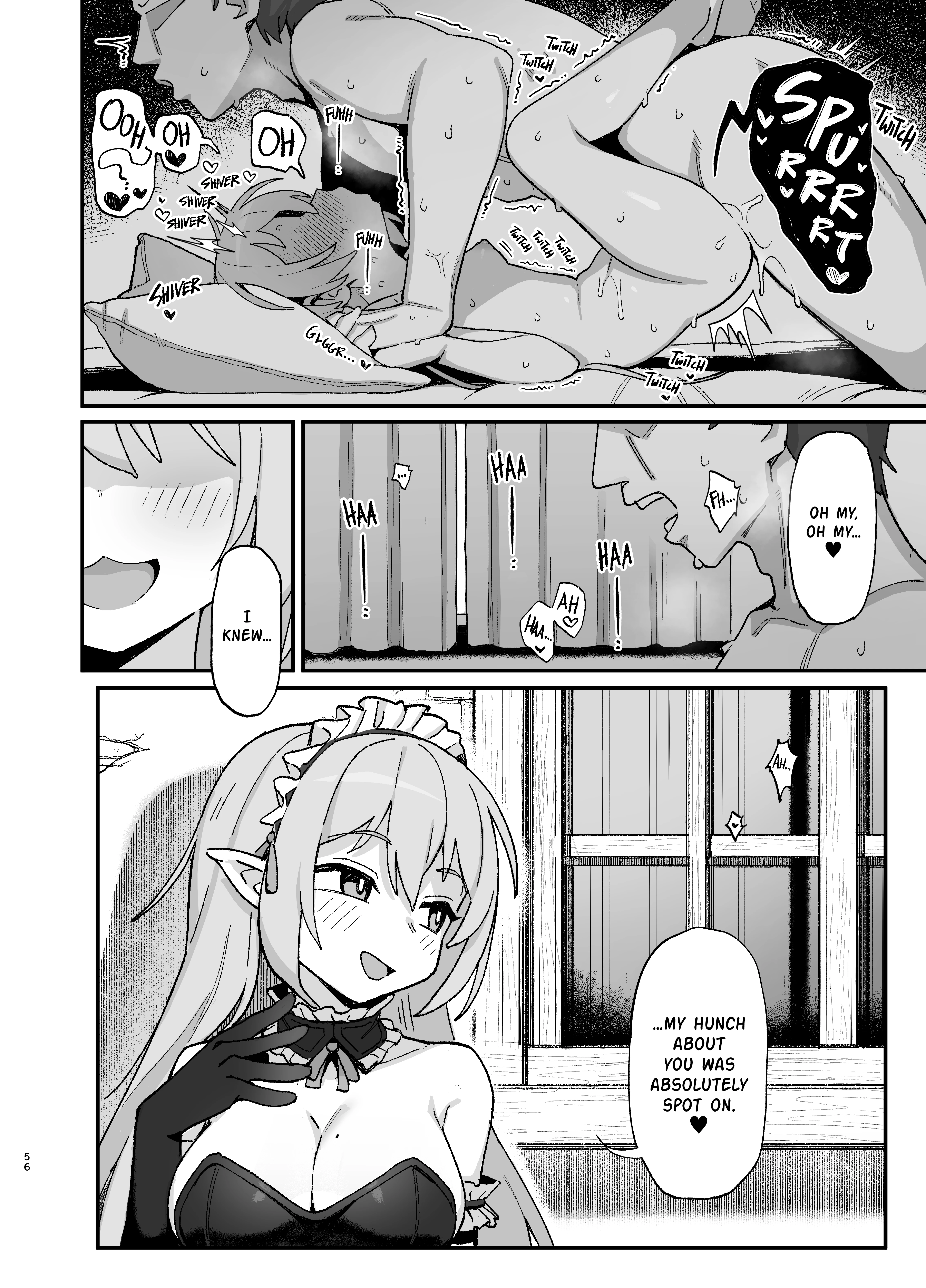 Low Level Mage Corrupted by a Lewd Crest porn comic picture 54