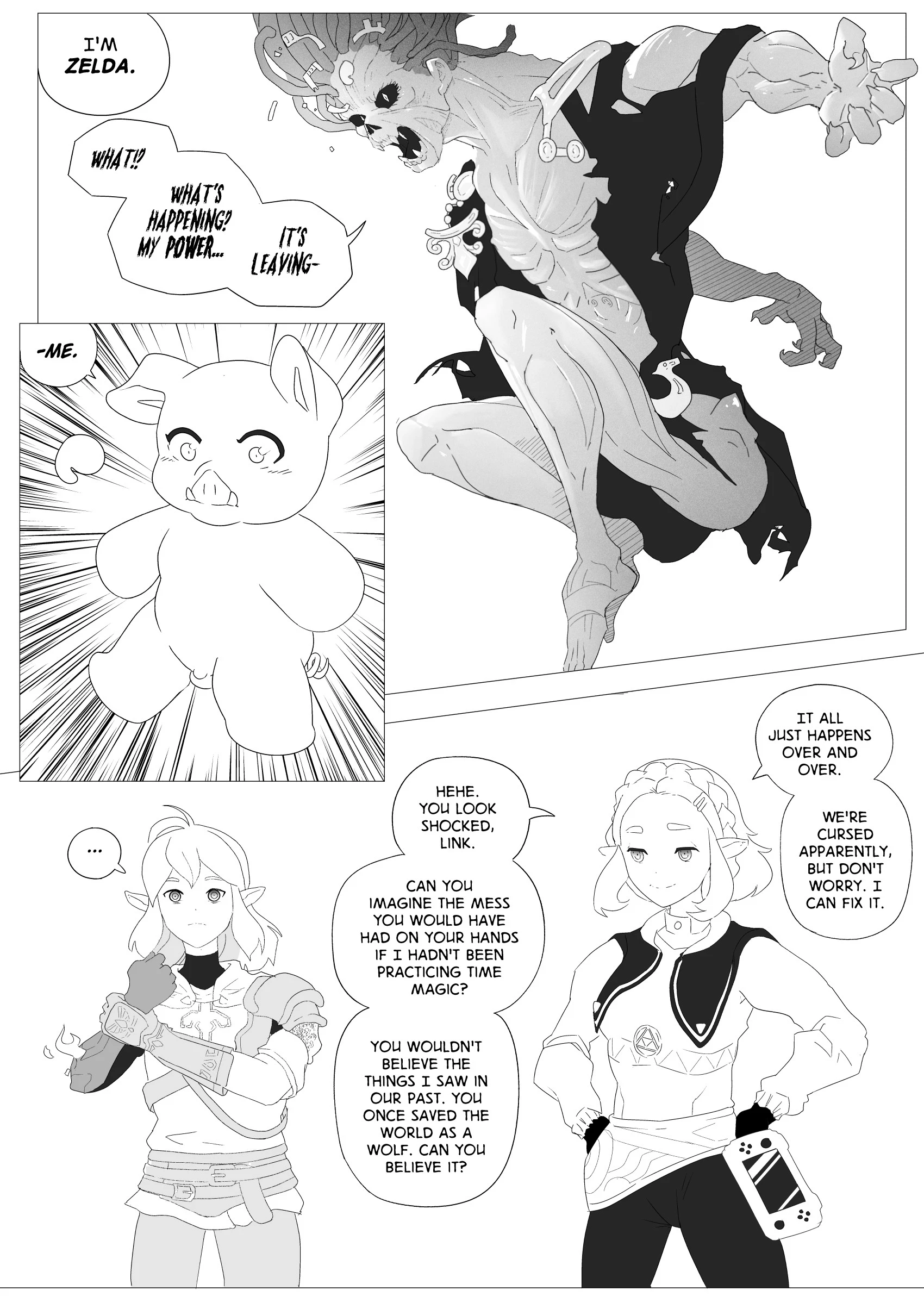LoZ: Zonai Resurrection porn comic picture 3
