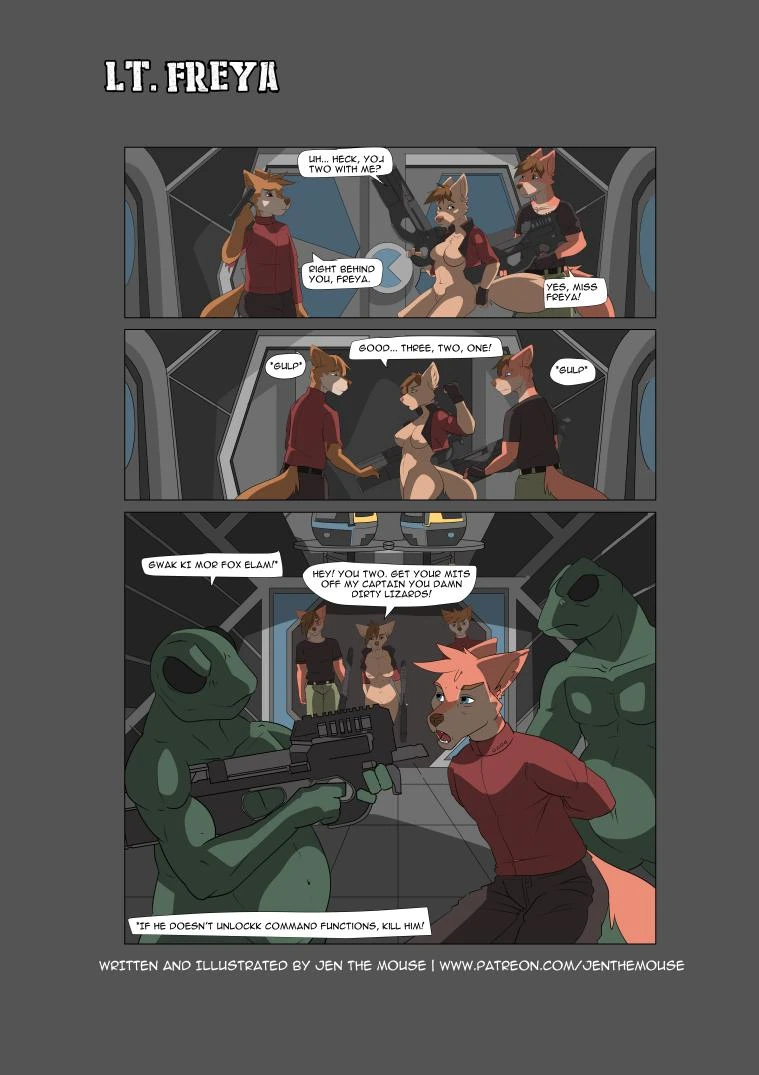 Lt. Freya 3 porn comic picture 11