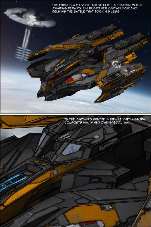 Lt. Freya 6 porn comic picture 3
