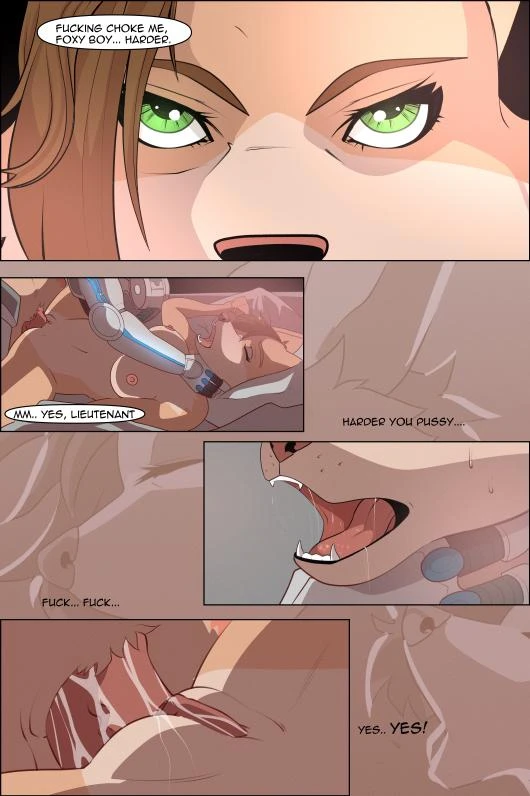 Lt. Freya 6 porn comic picture 5