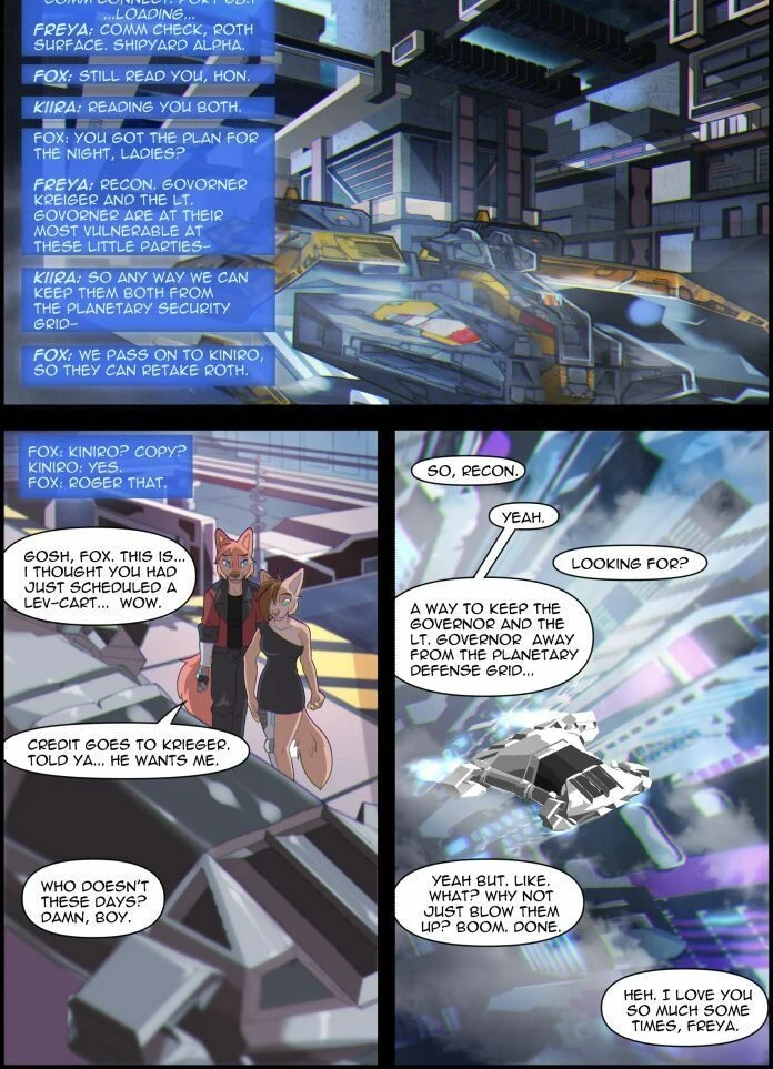 Lt. Freya 8 porn comic picture 5