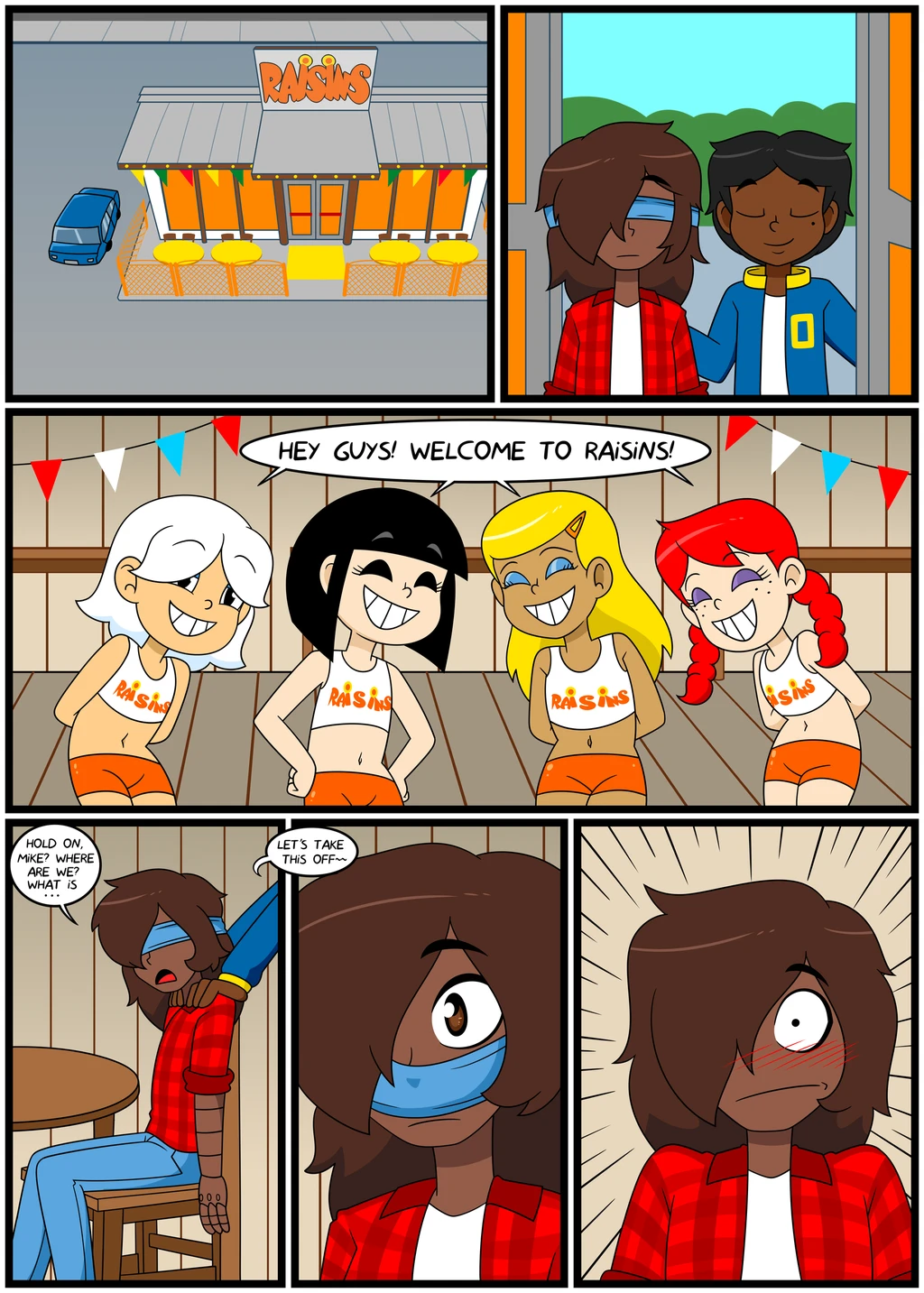 Lucy and Her Friends Open a Raisins Franchise porn comic picture 5