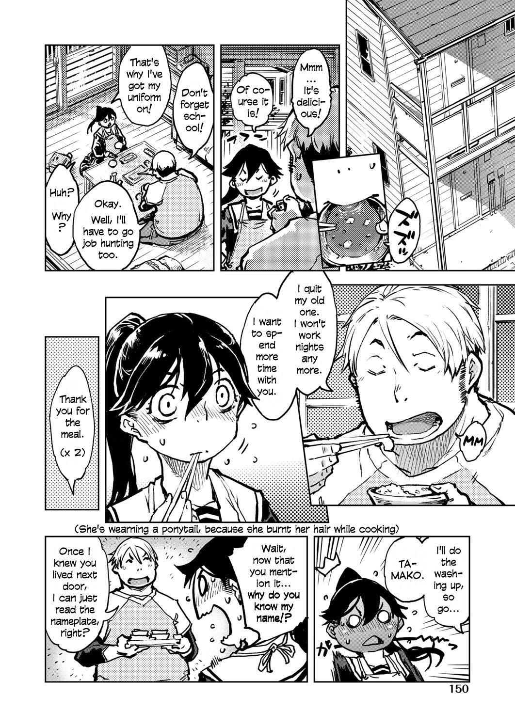 Madogiwa no Tabako-san Tabako-san on the window porn comic picture 151
