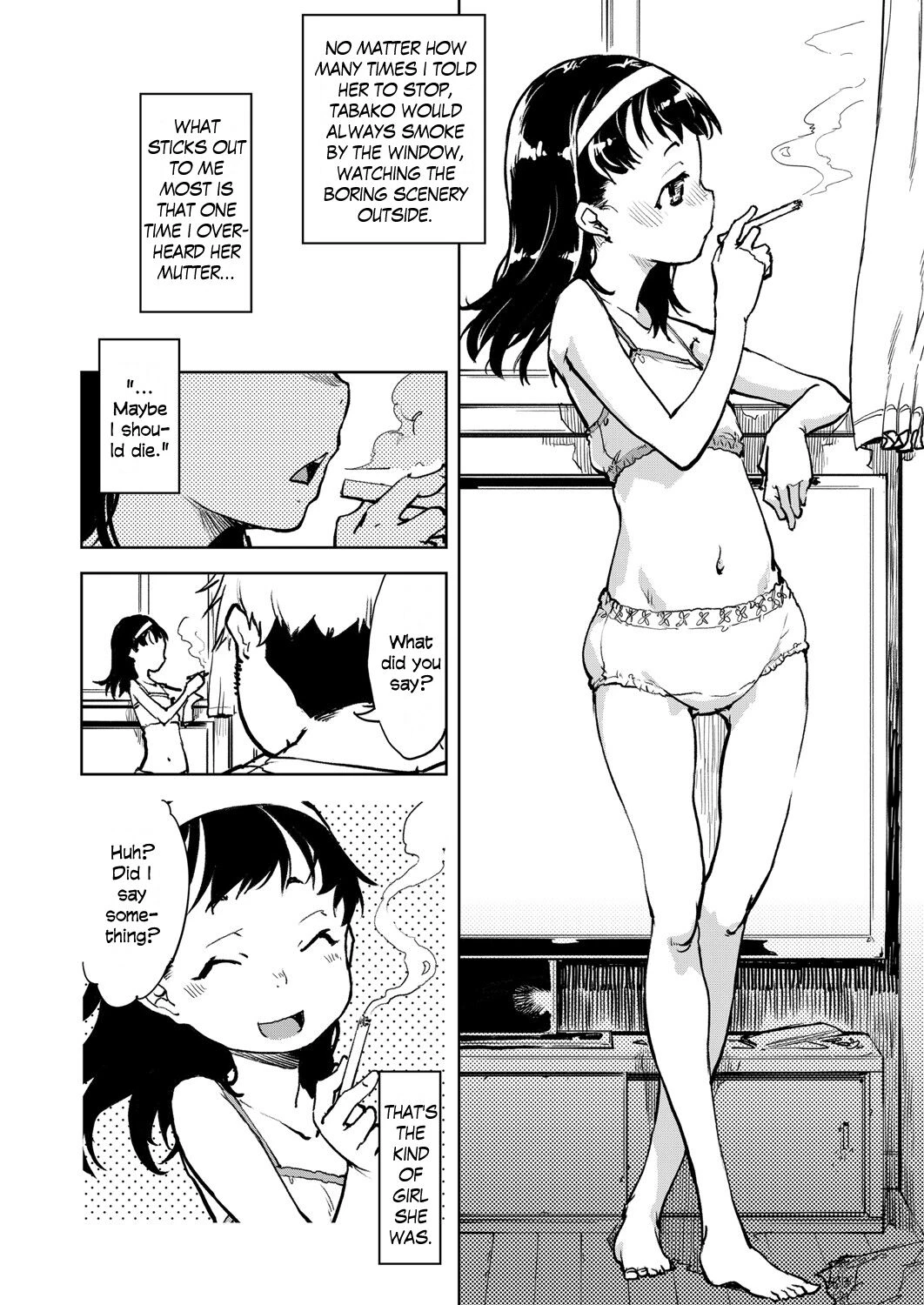 Madogiwa no Tabako-san Tabako-san on the window porn comic picture 23