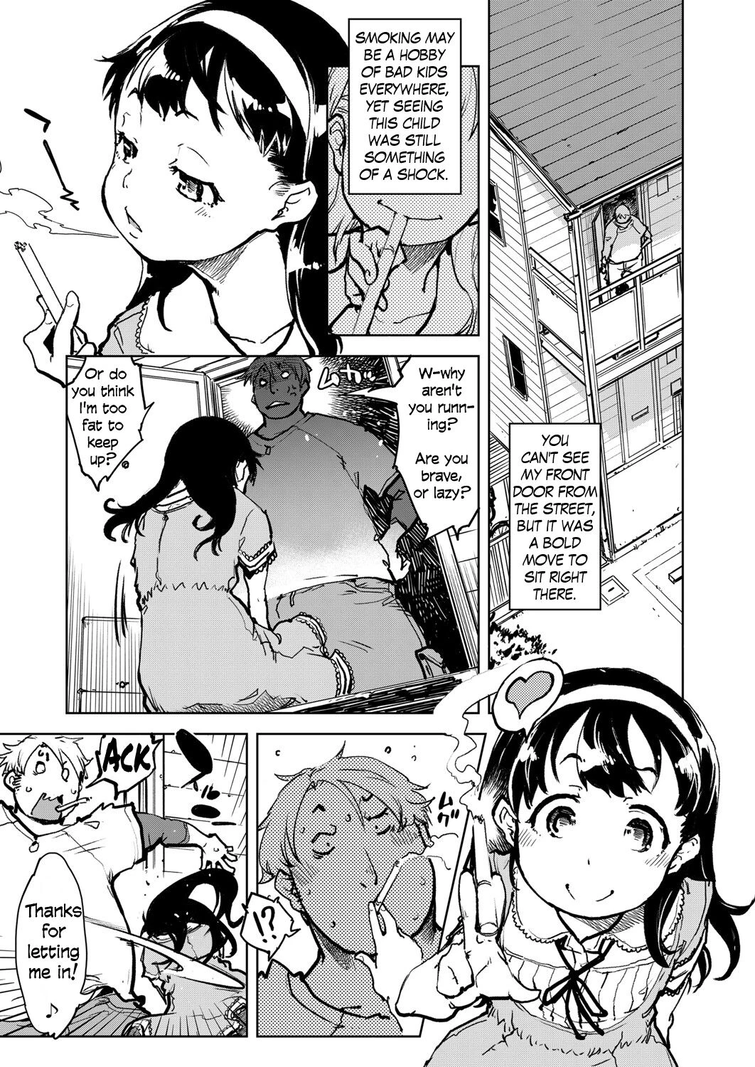 Madogiwa no Tabako-san Tabako-san on the window porn comic picture 6