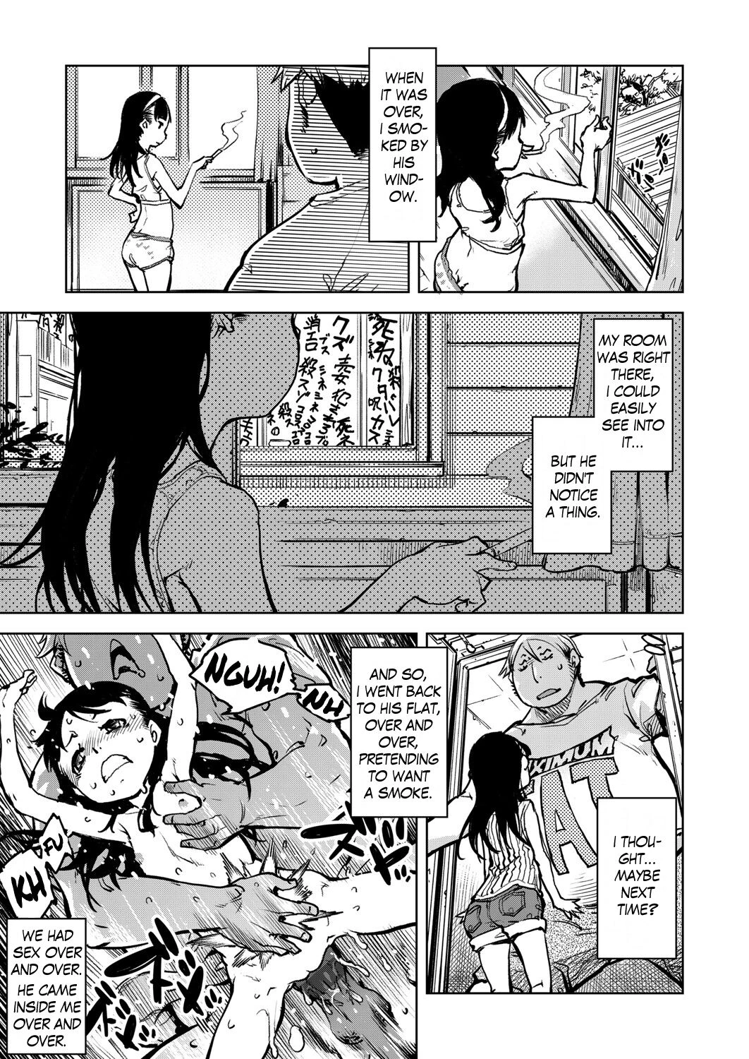 Madogiwa no Tabako-san Tabako-san on the window porn comic picture 74