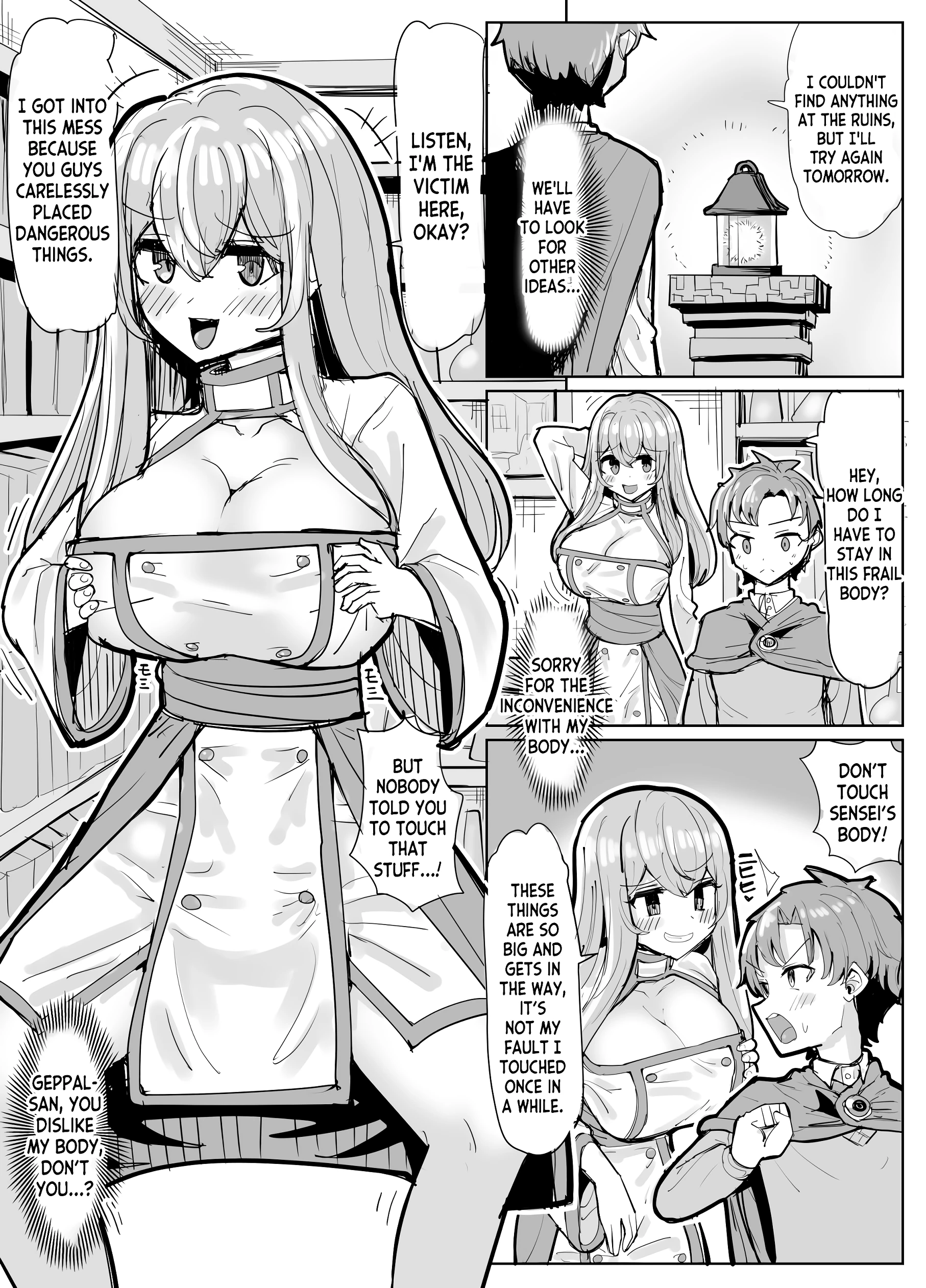 Mage Teacher Possession Manga porn comic picture 1