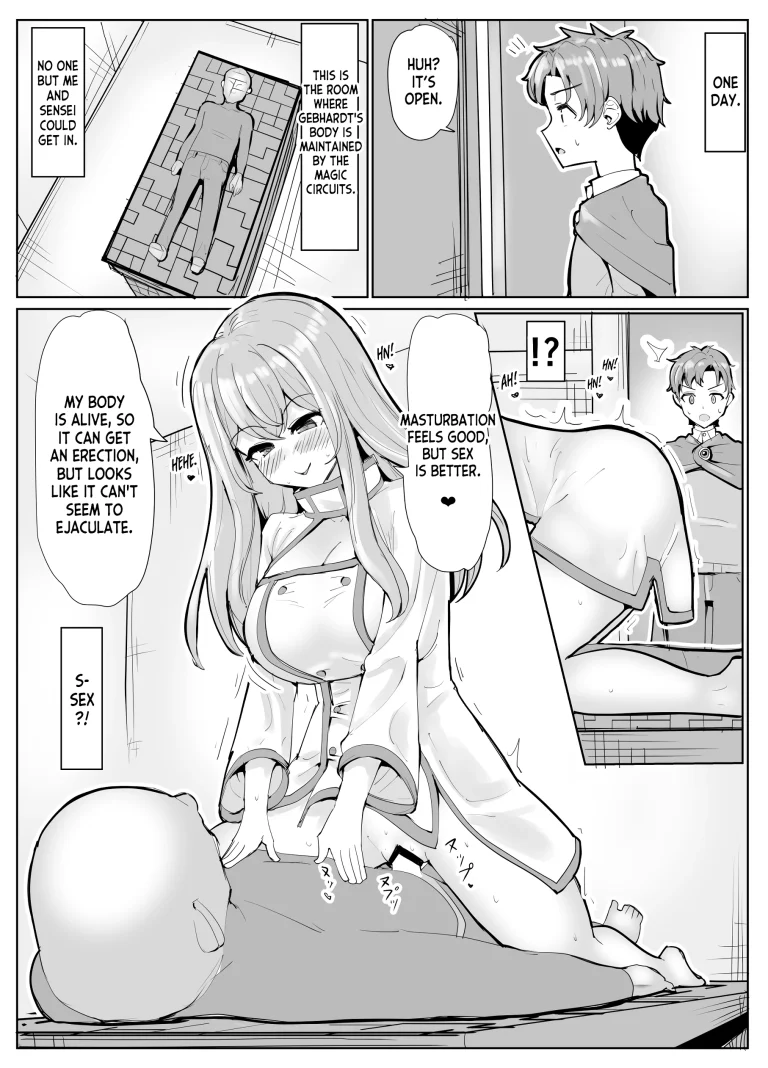 Mage Teacher Possession Manga porn comic picture 3