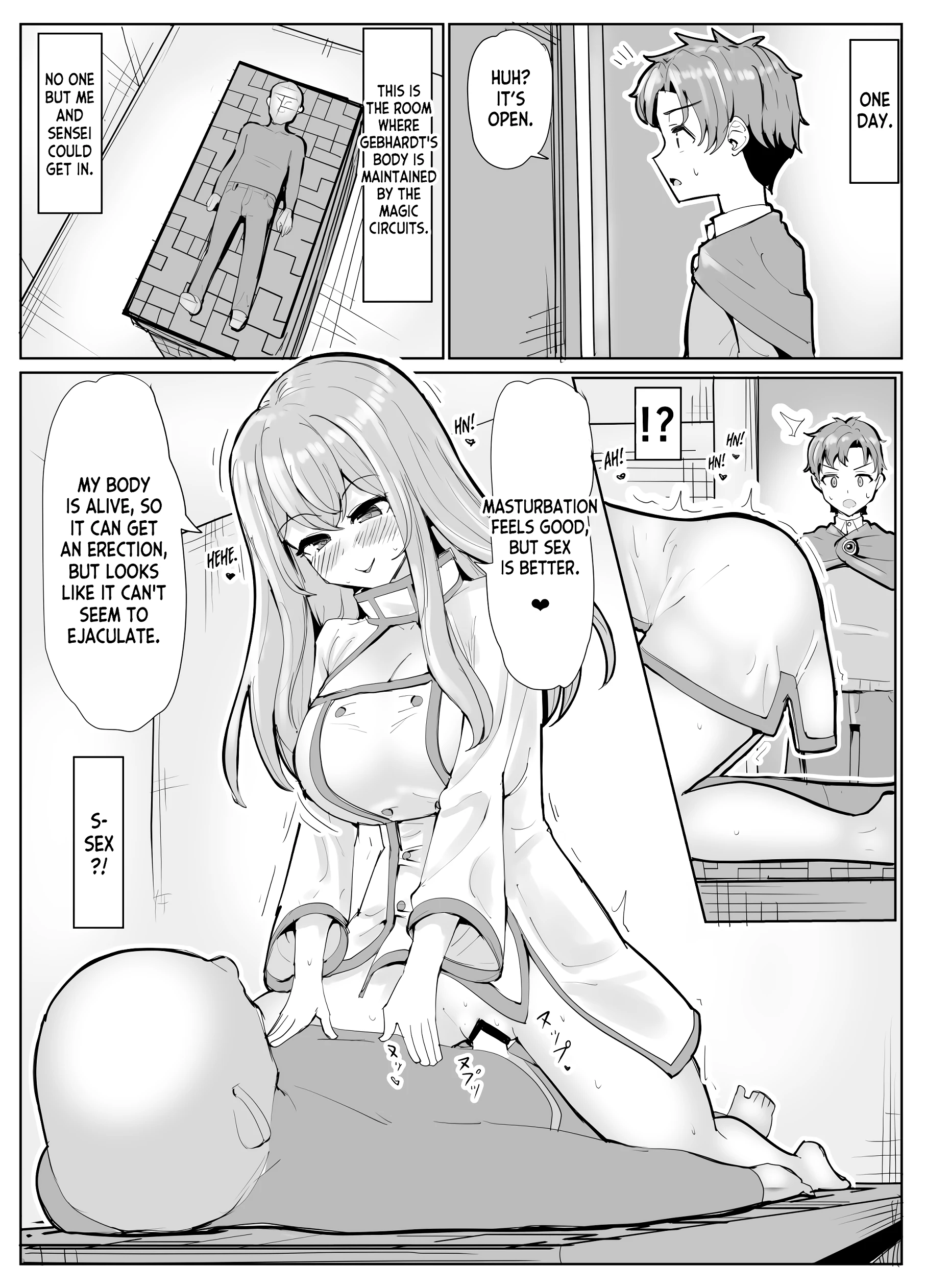 Mage Teacher Possession Manga porn comic picture 3