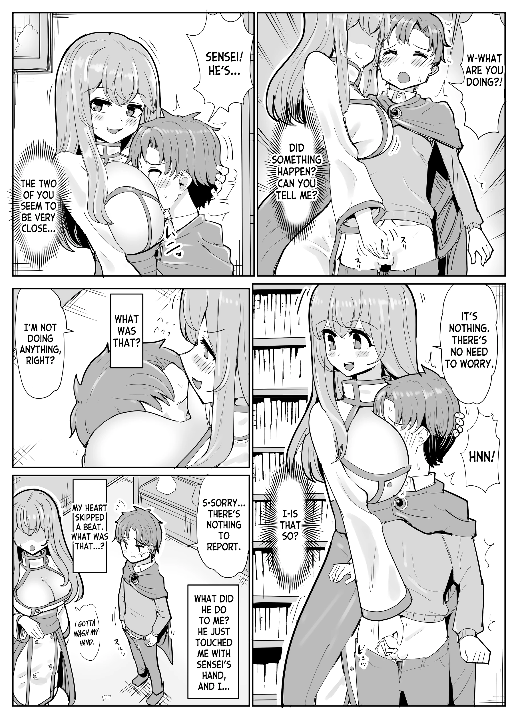 Mage Teacher Possession Manga porn comic picture 5