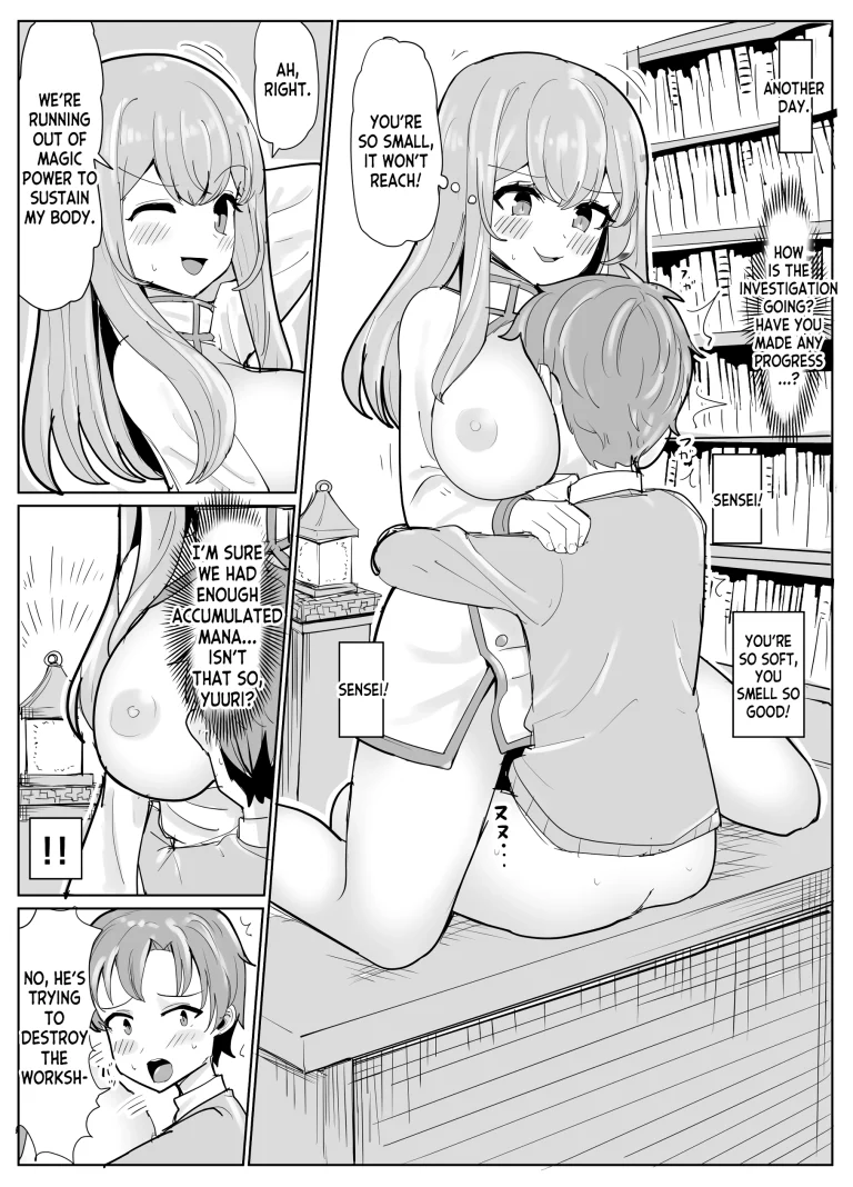 Mage Teacher Possession Manga porn comic picture 6