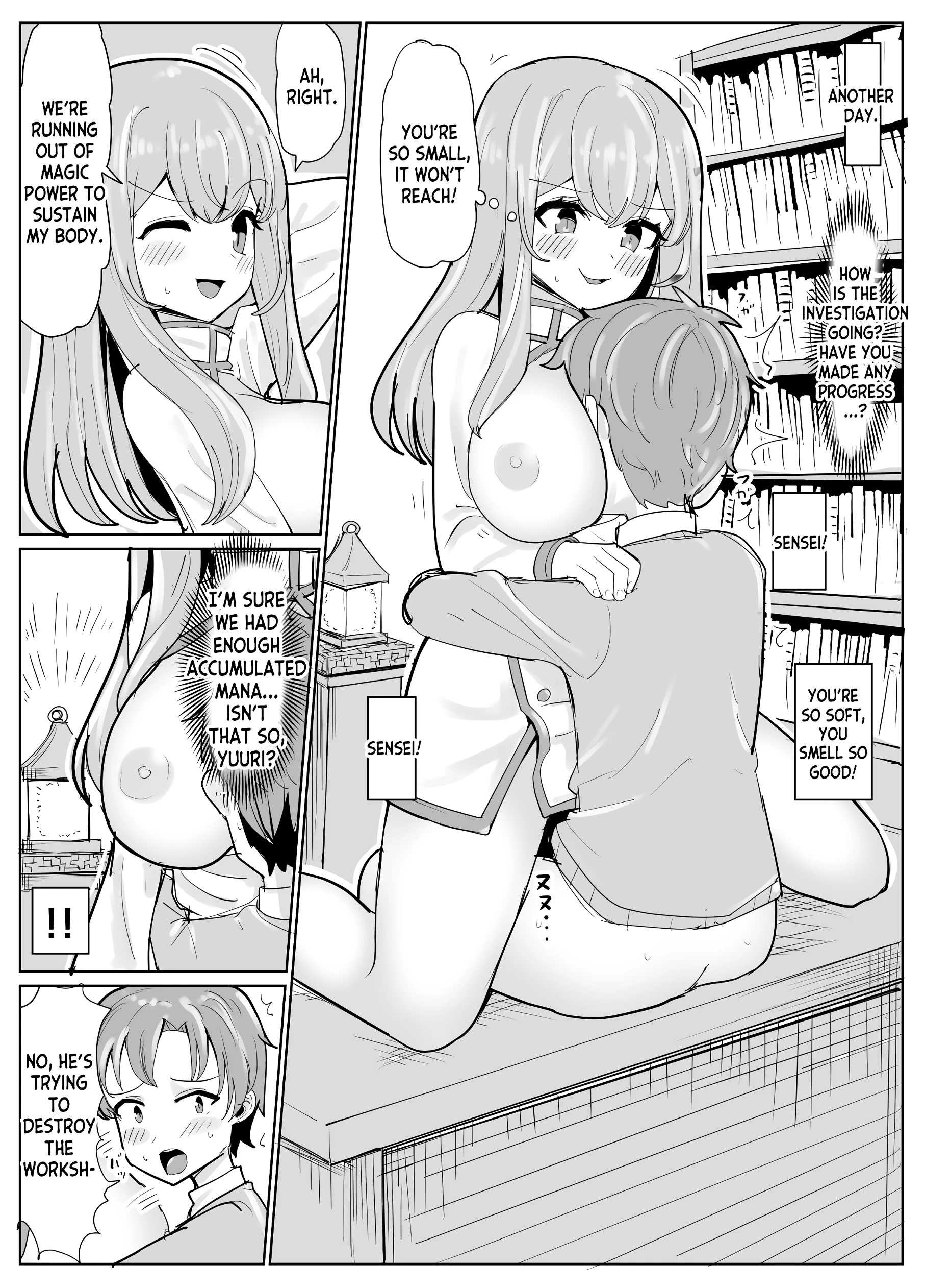 Mage Teacher Possession Manga porn comic picture 6