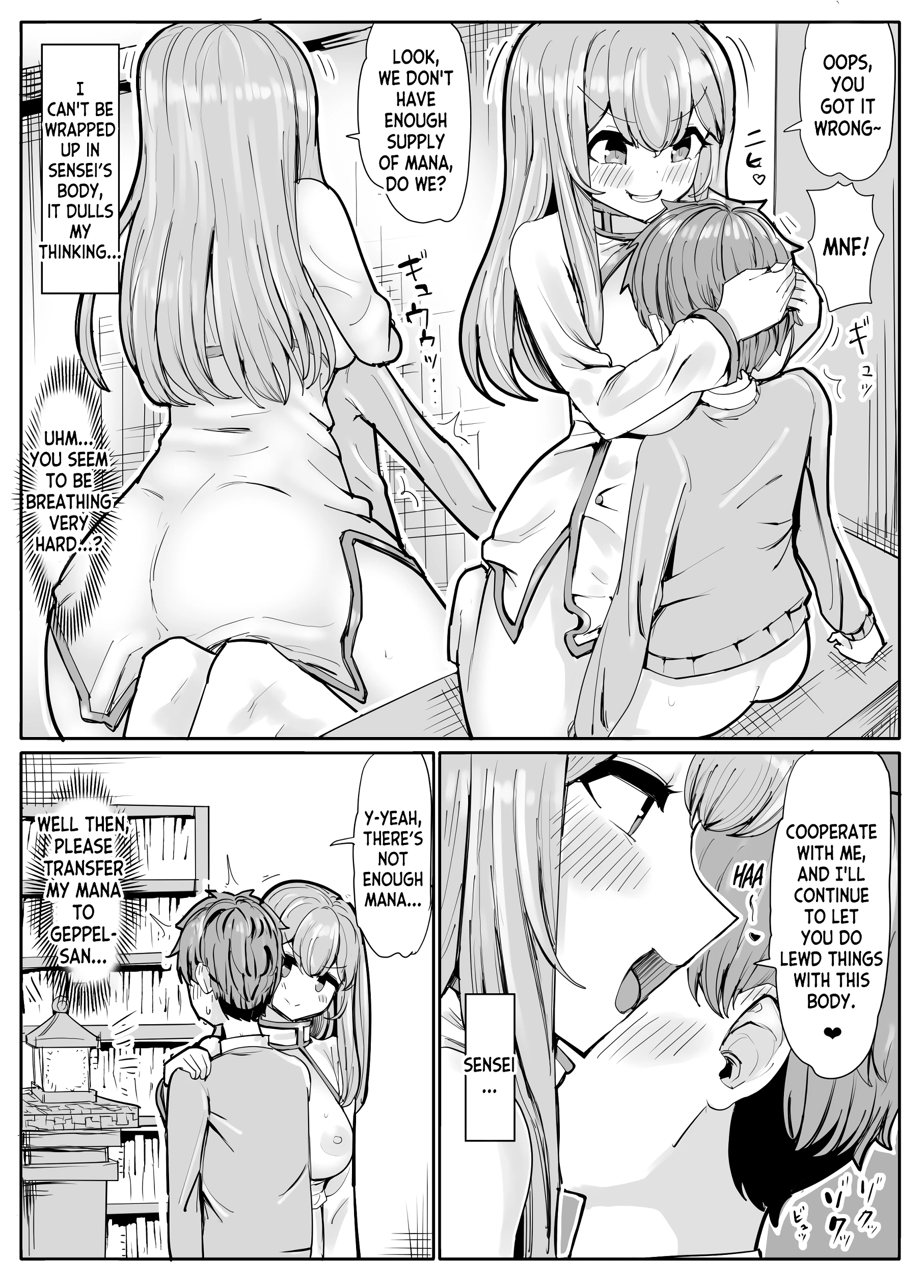 Mage Teacher Possession Manga porn comic picture 7
