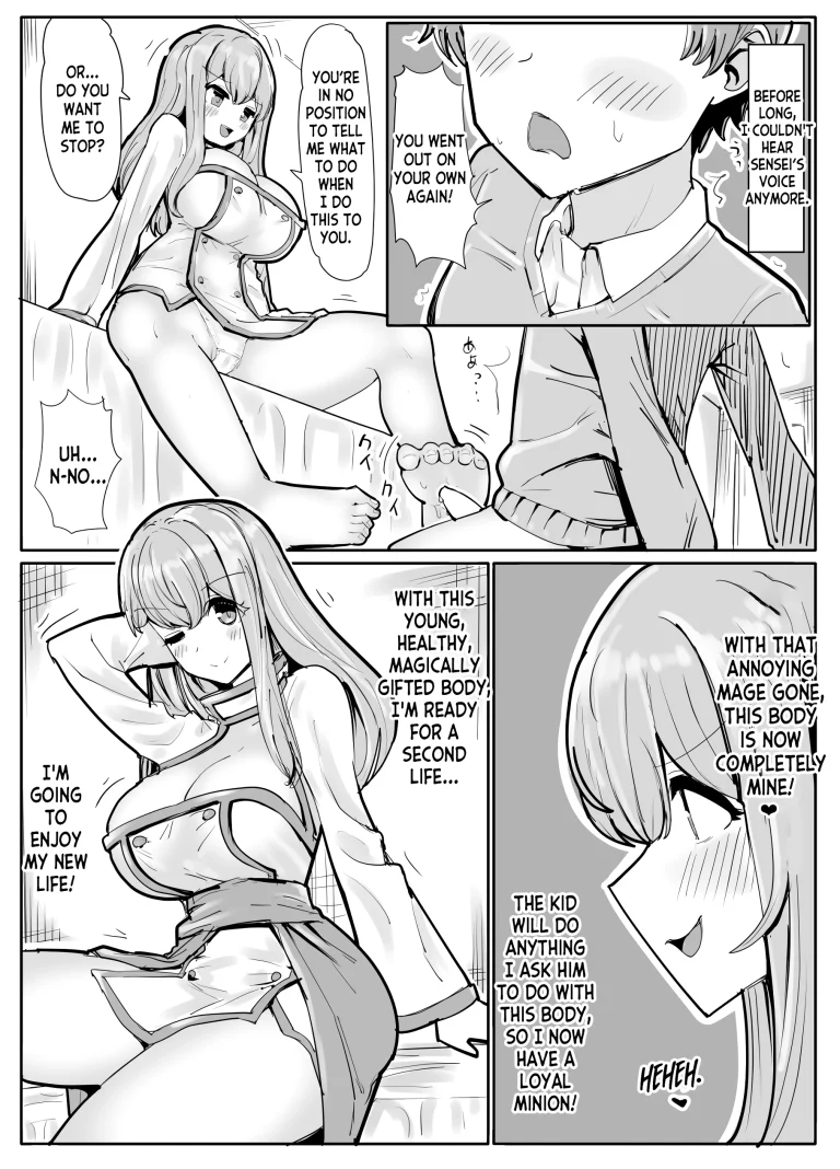 Mage Teacher Possession Manga porn comic picture 8