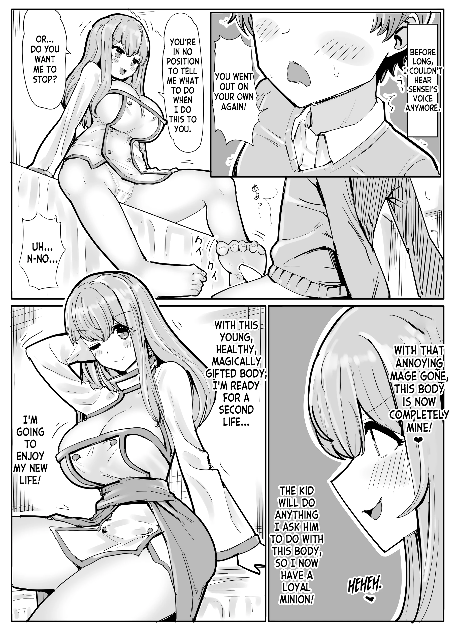 Mage Teacher Possession Manga porn comic picture 8