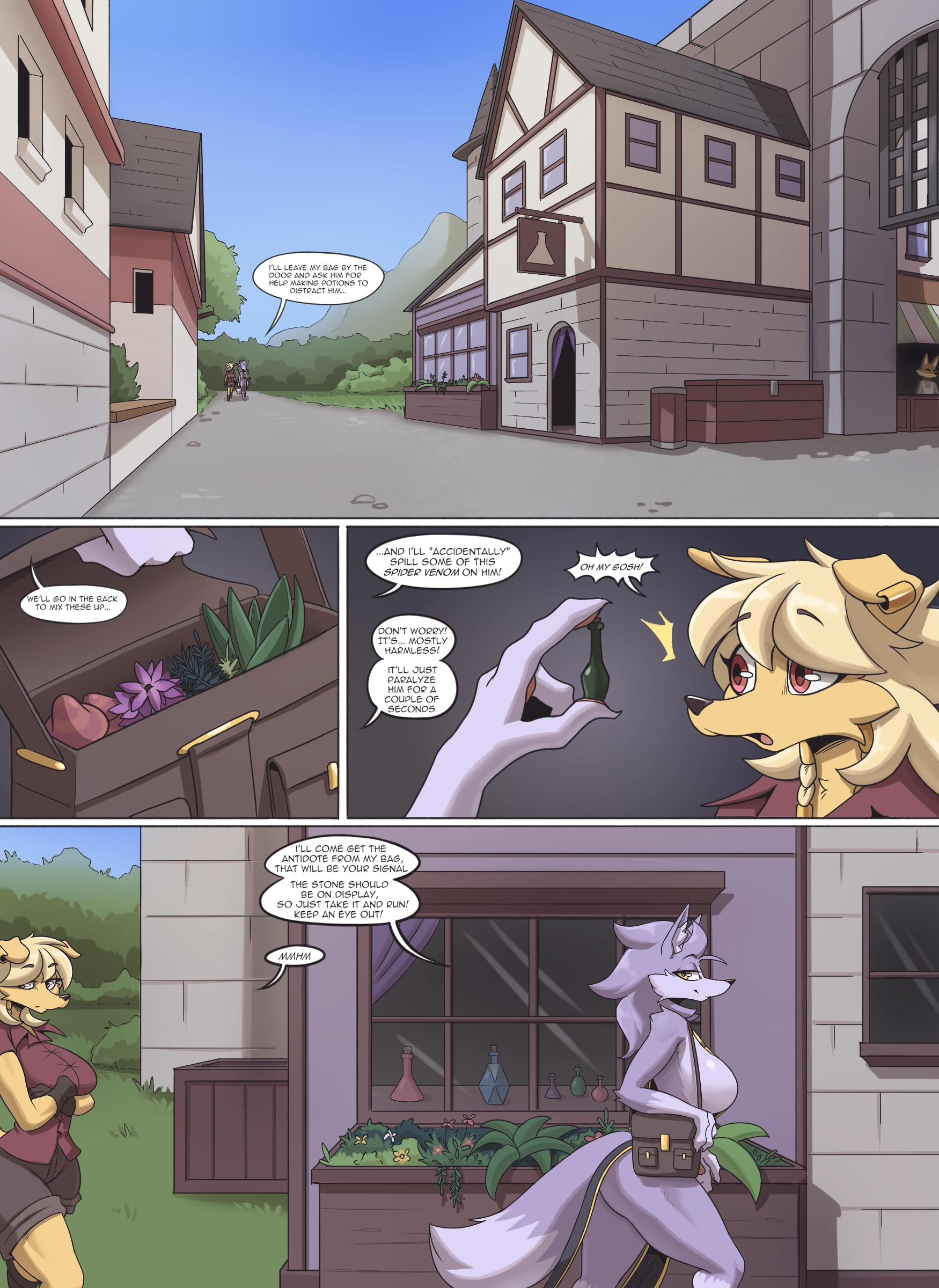 Magic in the Air porn comic picture 7