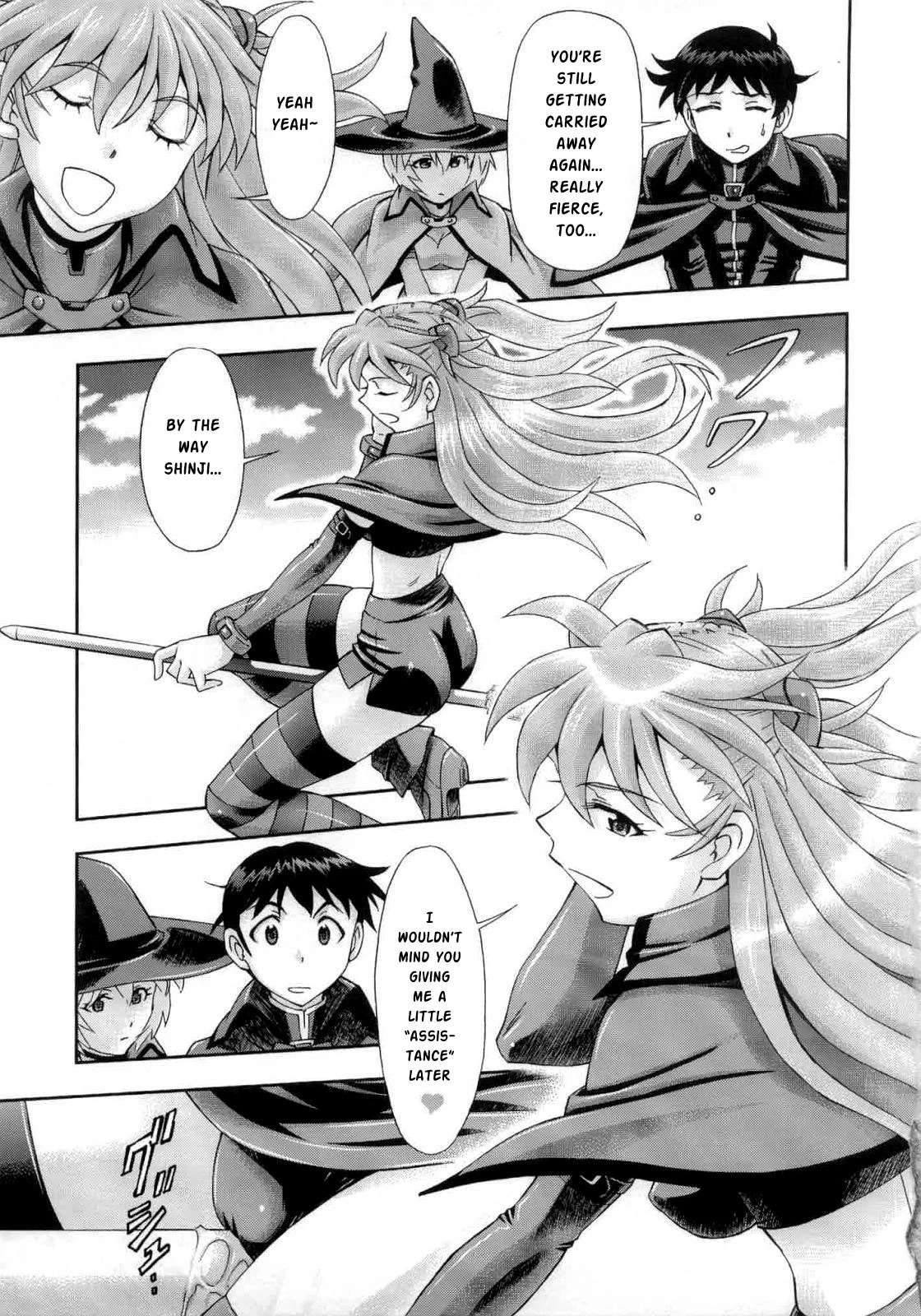 Mahou Shoujo Asuka porn comic picture 36