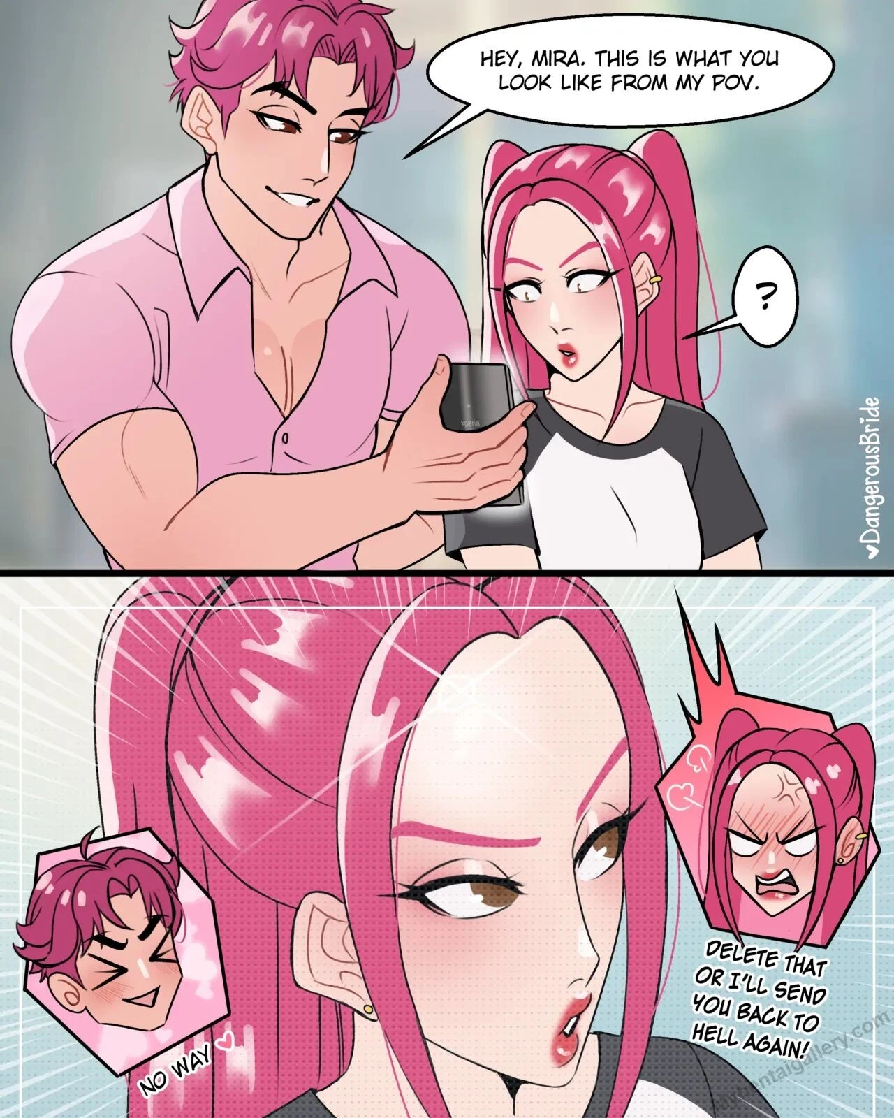 Making His Soda Pop porn comic picture 3