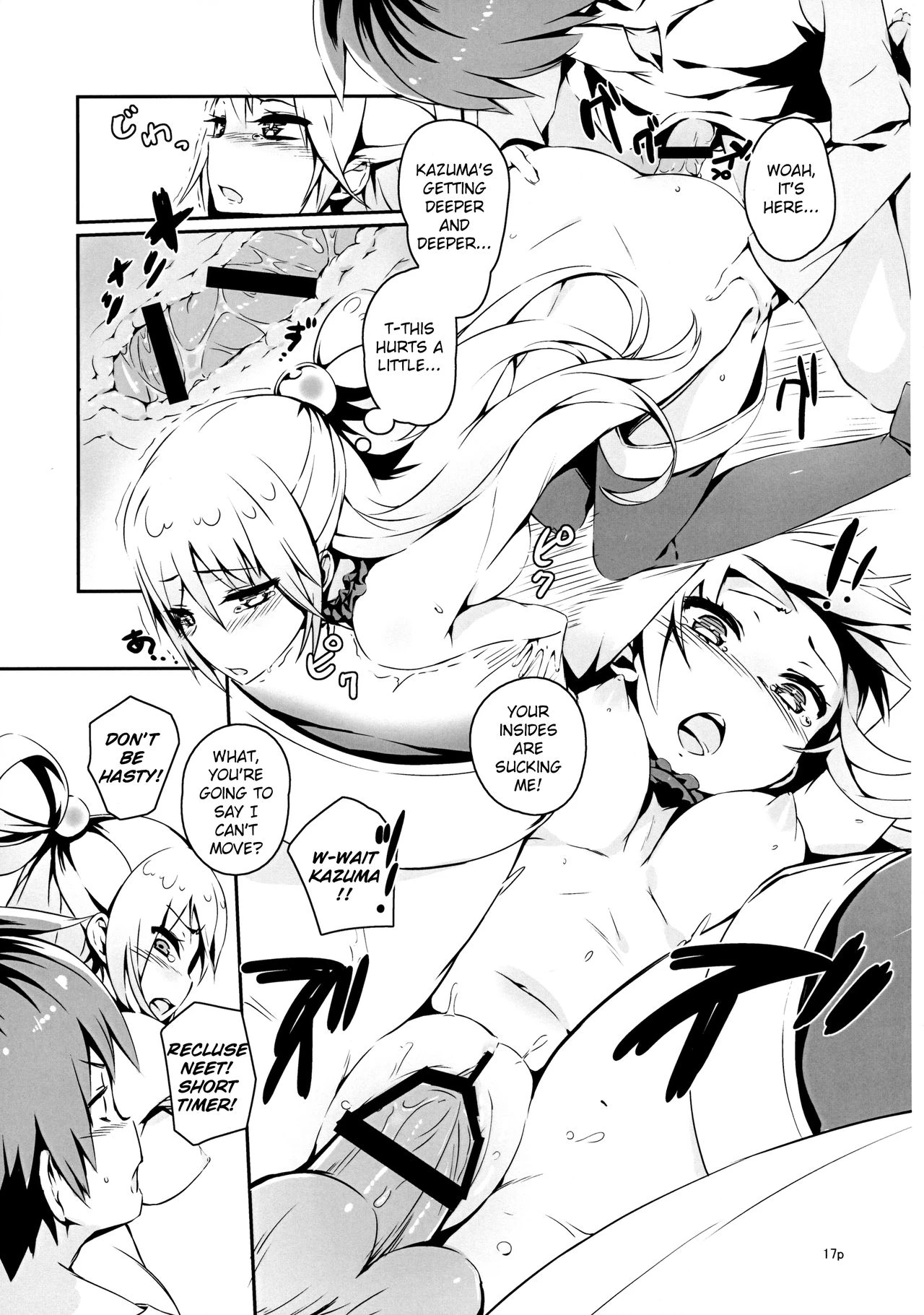 Making Love With This Hateful Goddess! porn comic picture 14