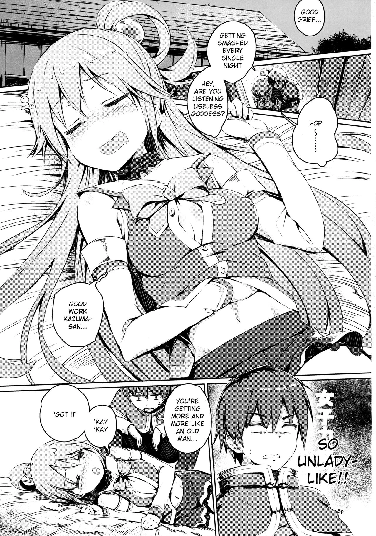 Making Love With This Hateful Goddess! porn comic picture 2
