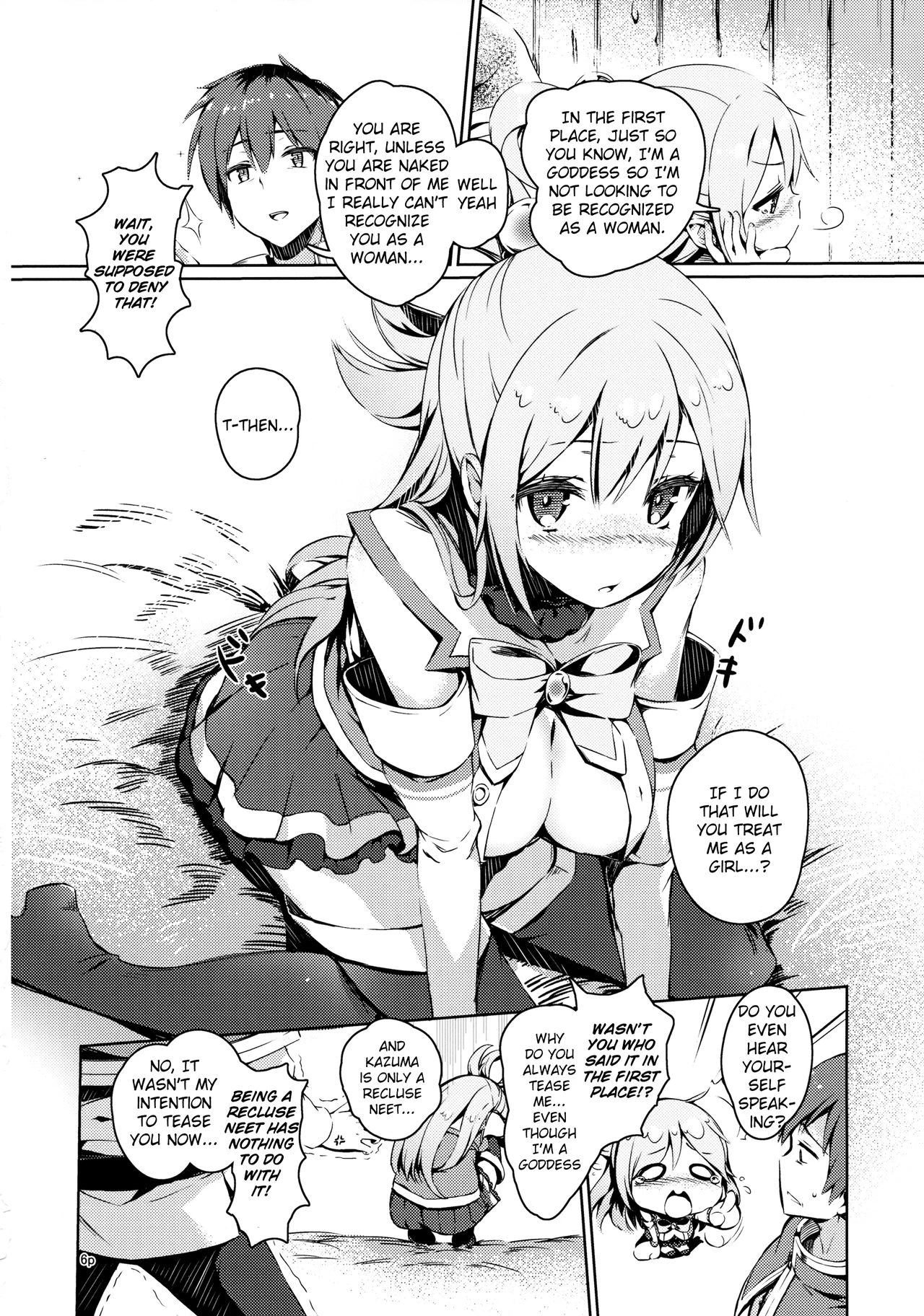 Making Love With This Hateful Goddess! porn comic picture 3
