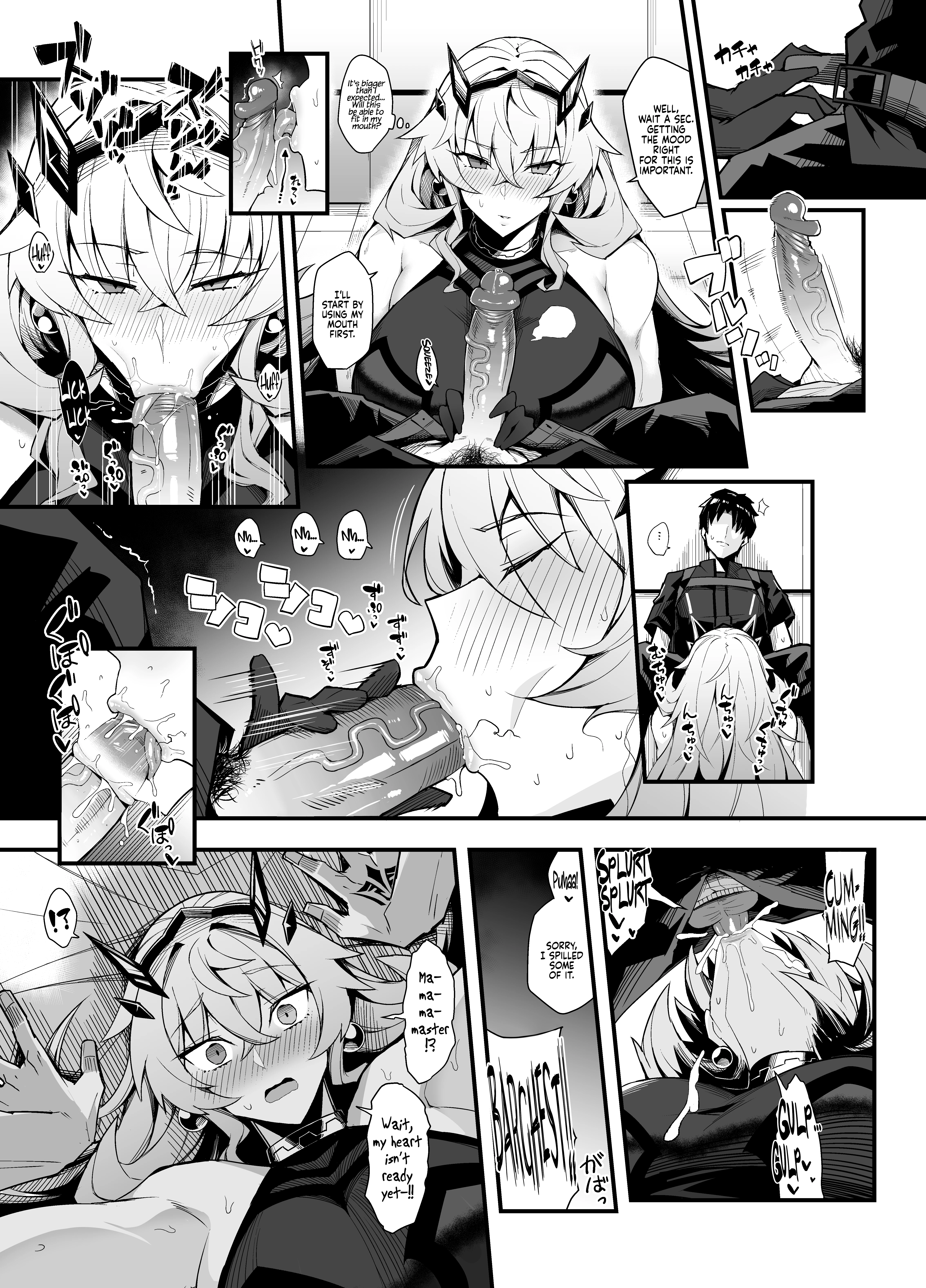 Making out with Bageko Until Morning porn comic picture 2