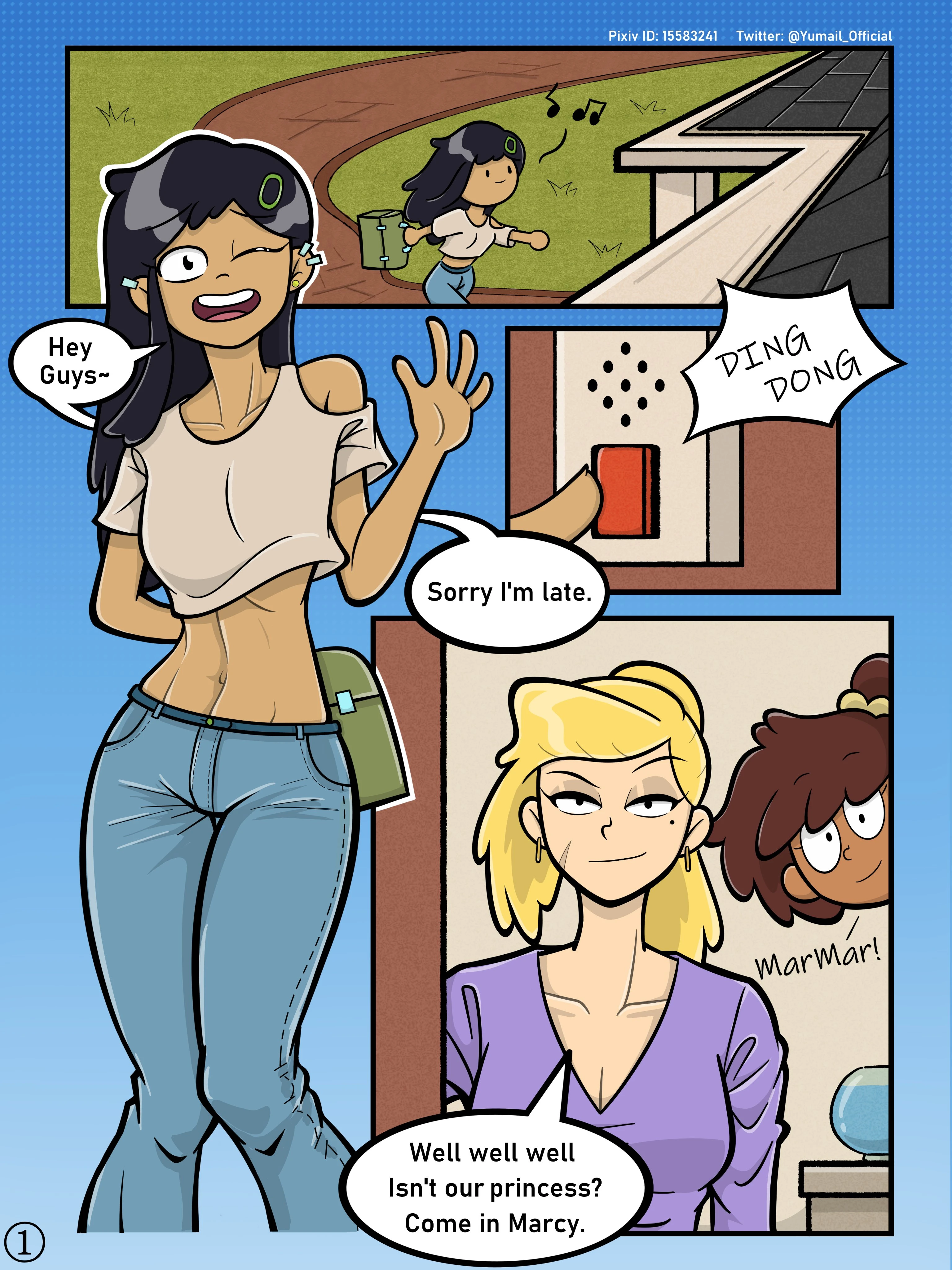 MARCY’S SPECIAL TRGP NIGHT porn comic picture 3