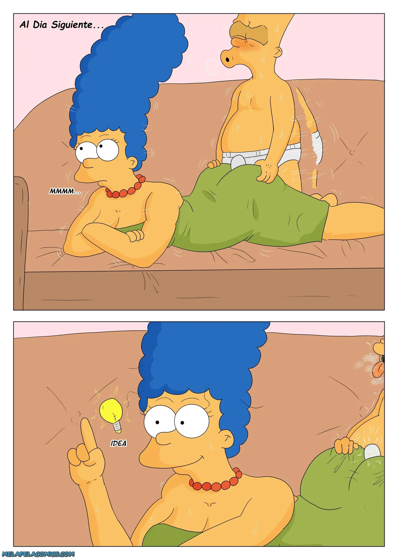 Marge Police porn comic picture 6