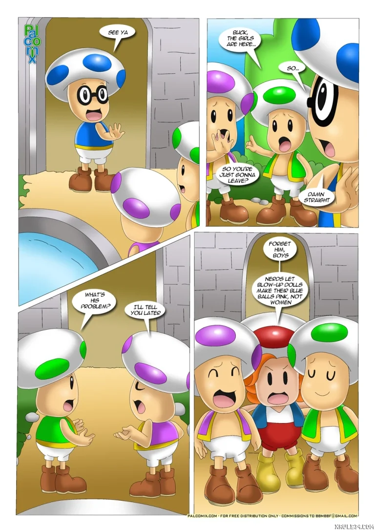 Mario Project 3 porn comic picture 1