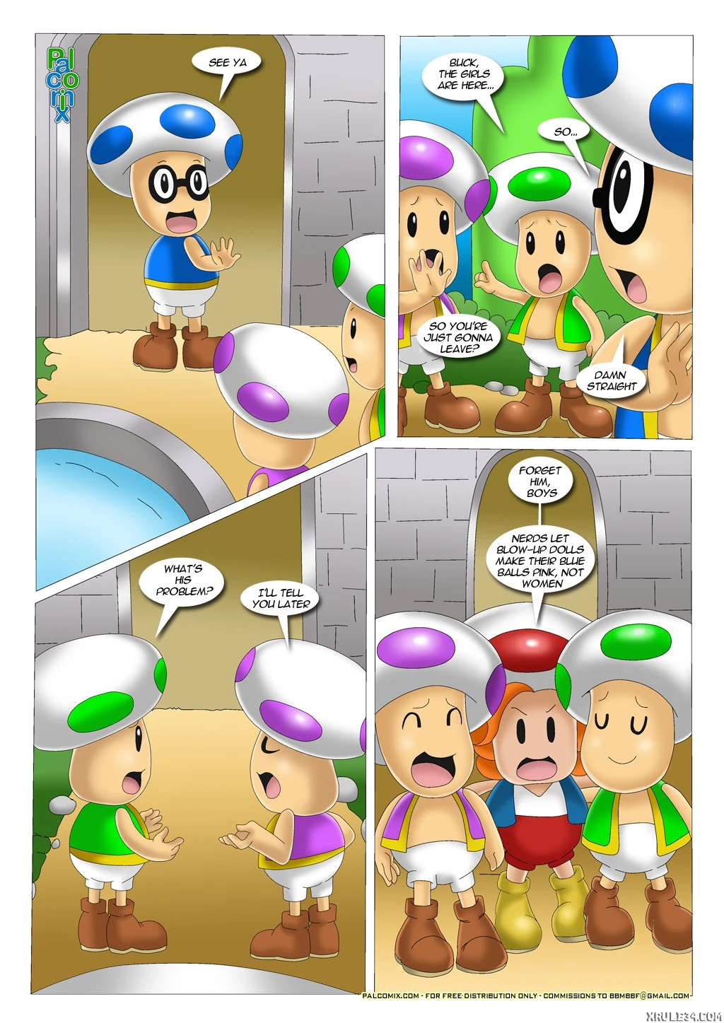 Mario Project 3 porn comic picture 1