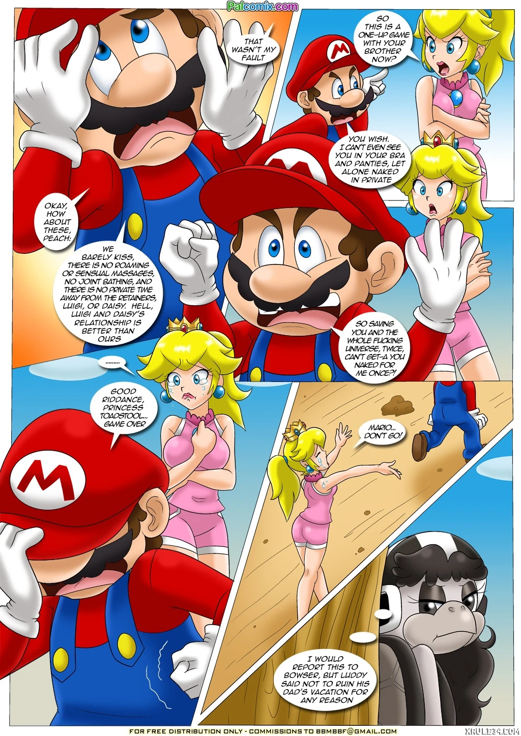 Mario Project 3 porn comic picture 16