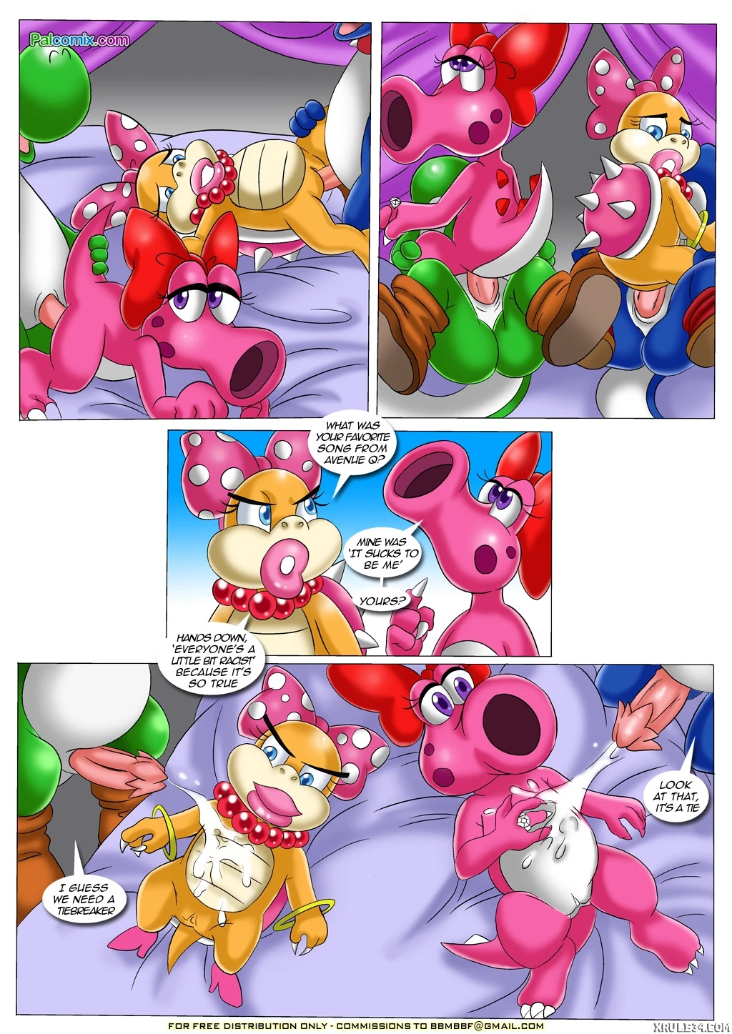 Mario Project 3 porn comic picture 19