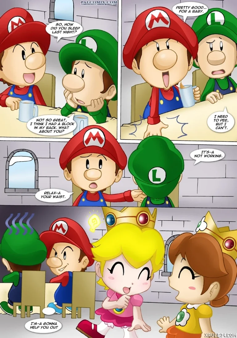 Mario Project porn comic picture 11