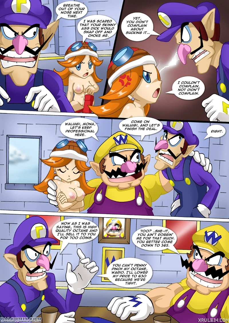 Mario Project porn comic picture 19