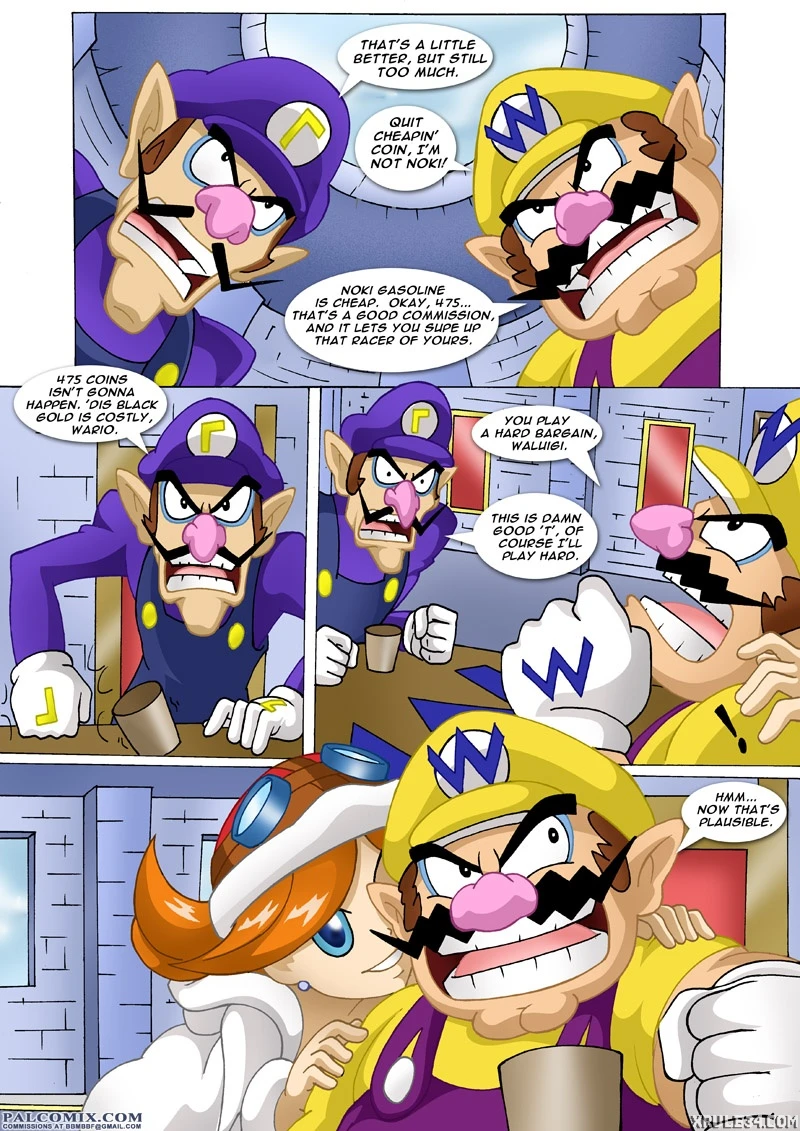 Mario Project porn comic picture 20