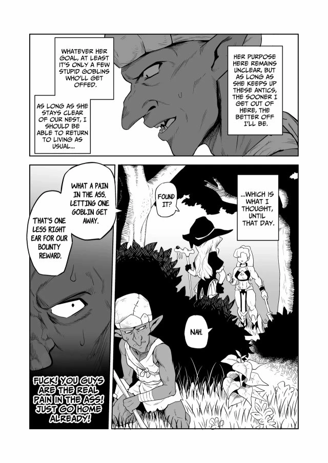 Masochist Knightess Seeking To Be Fucked By Smallfry Gets Goblin-Ganked porn comic picture 10