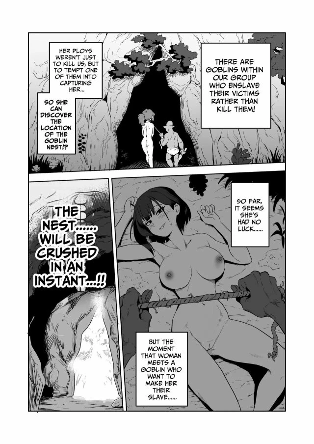 Masochist Knightess Seeking To Be Fucked By Smallfry Gets Goblin-Ganked porn comic picture 13