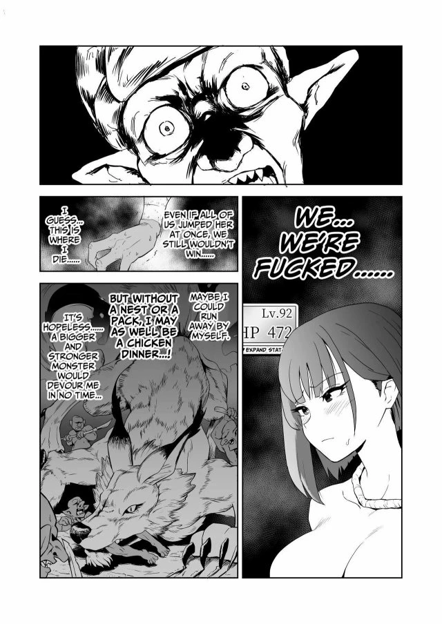 Masochist Knightess Seeking To Be Fucked By Smallfry Gets Goblin-Ganked porn comic picture 16