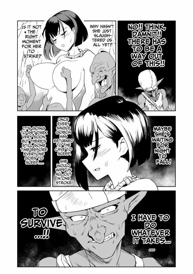 Masochist Knightess Seeking To Be Fucked By Smallfry Gets Goblin-Ganked porn comic picture 17