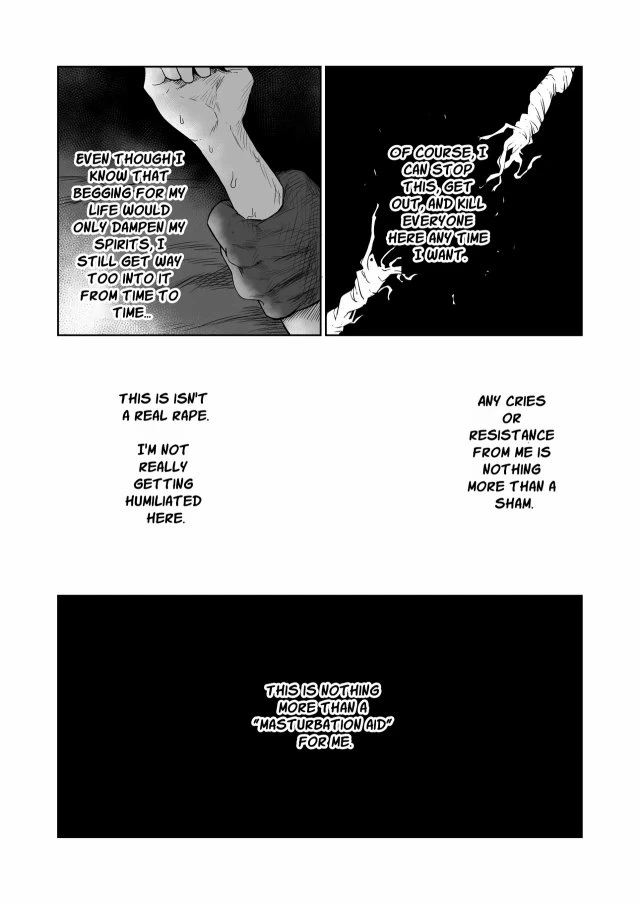 Masochist Knightess Seeking To Be Fucked By Smallfry Gets Goblin-Ganked porn comic picture 46